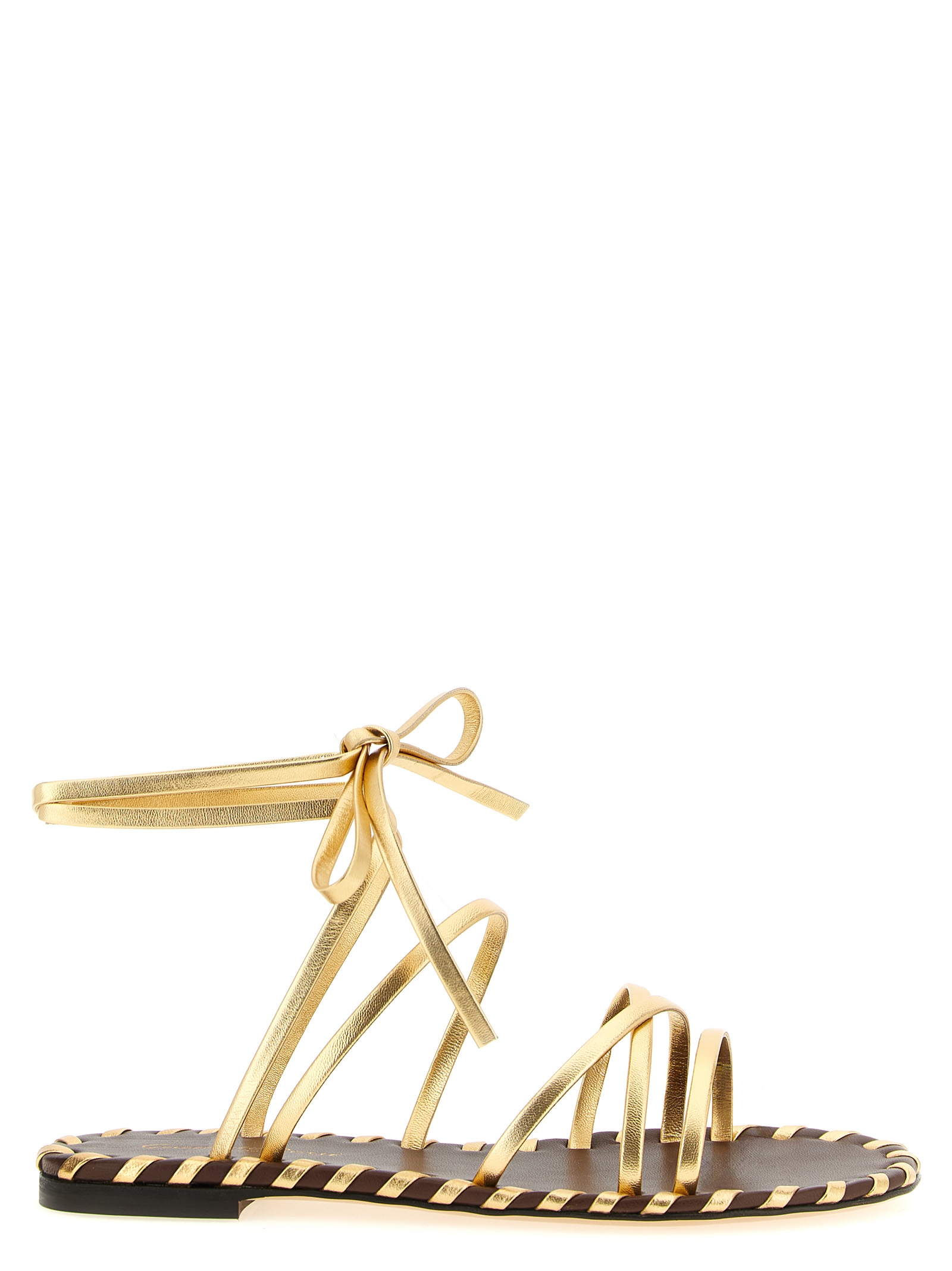 Gianvito Rossi Nappa Sandals