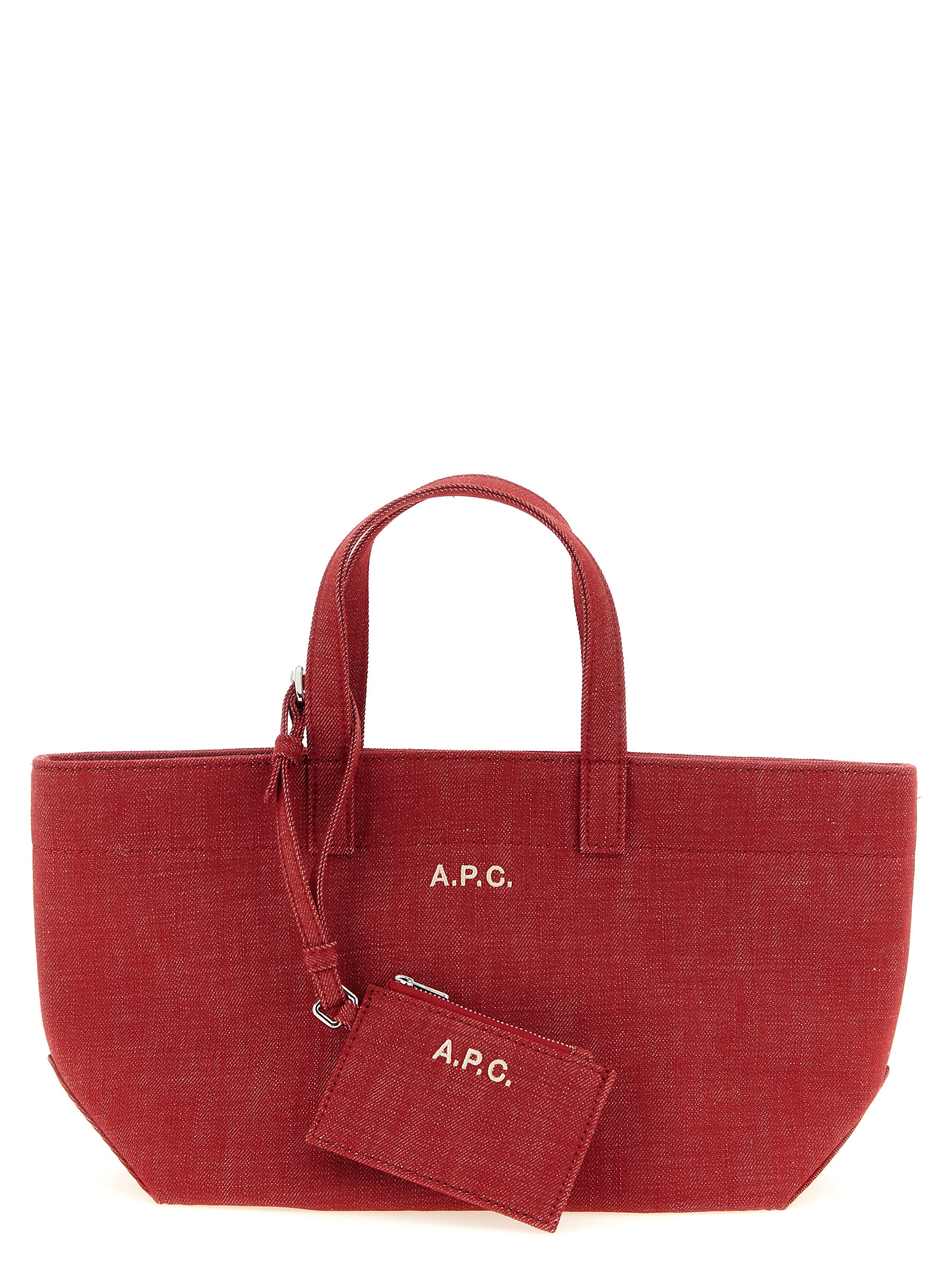 A.p.c. Small Le Drummer Toile Shopping Bag