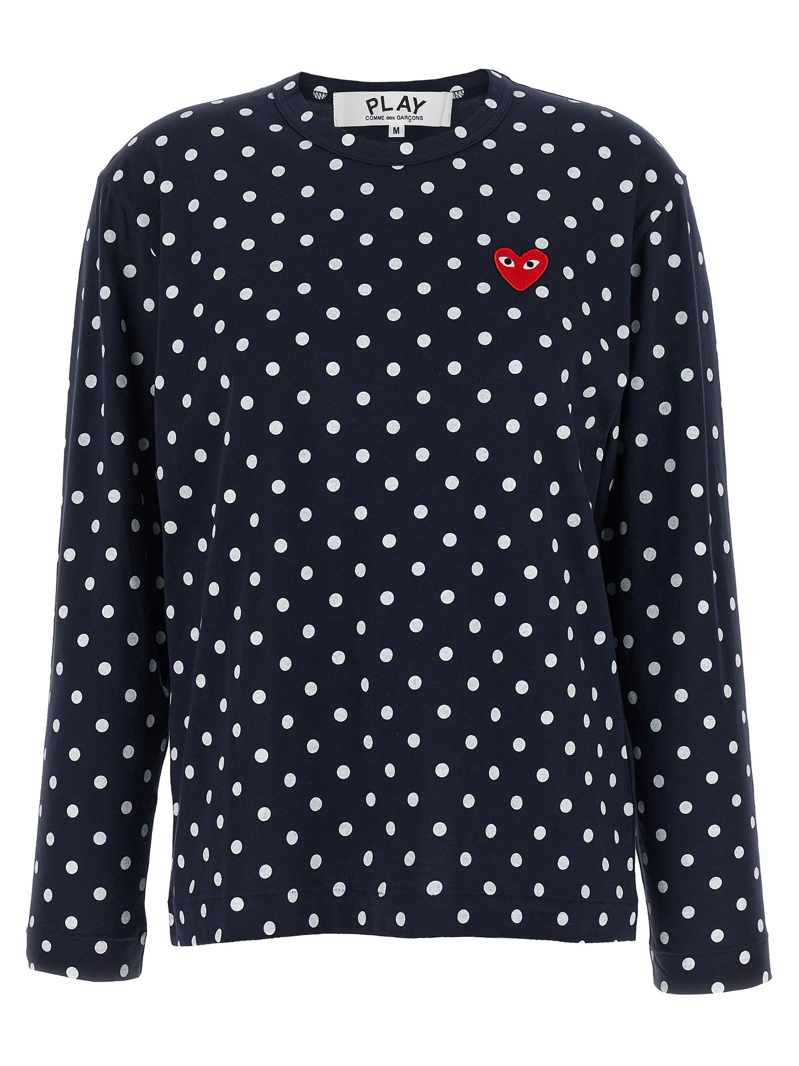Comme Des Garçons Play Red Emblem T-shirt