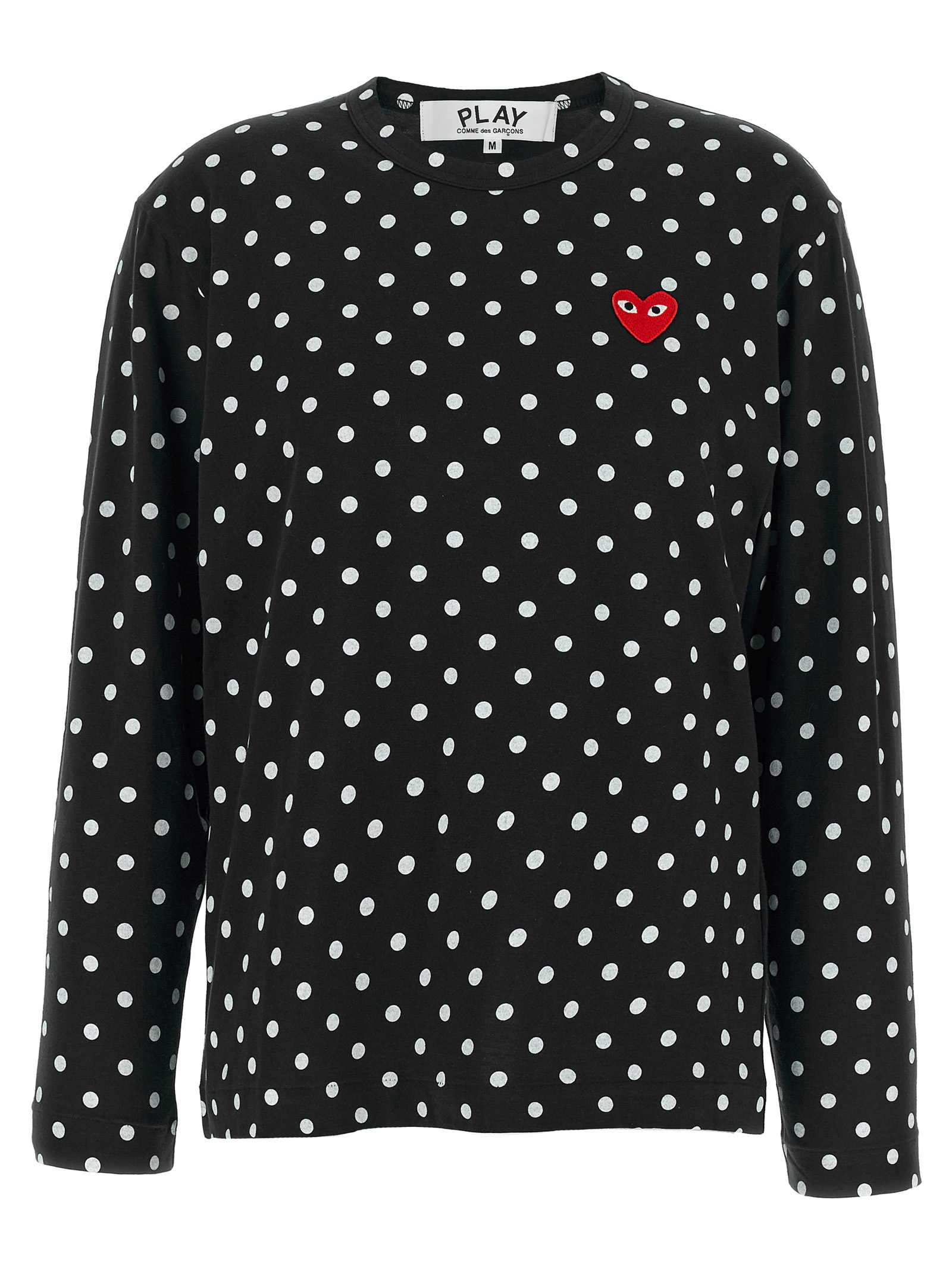 Comme Des Garçons Play Red Emblem T-shirt