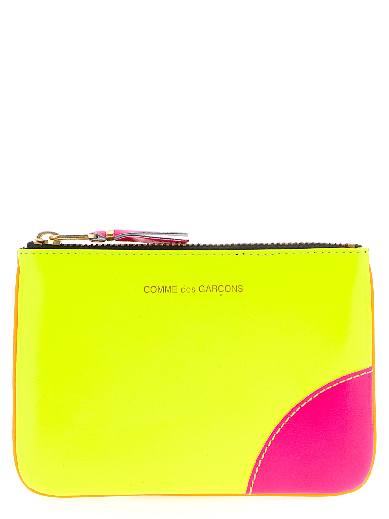 Comme Des Garcons Wallet Super Fluo Card Holder