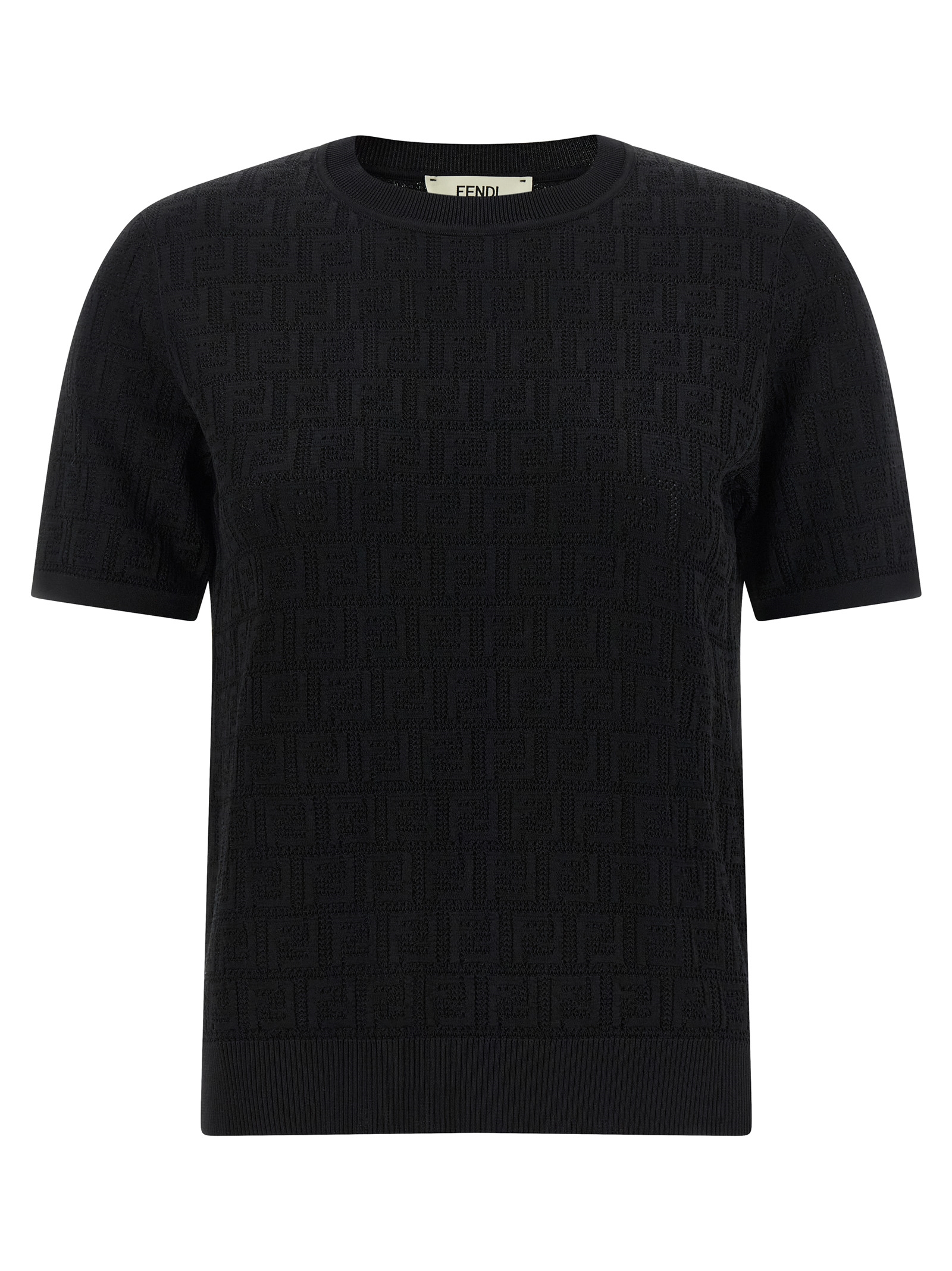 Fendi Ff Intarsia Sweater