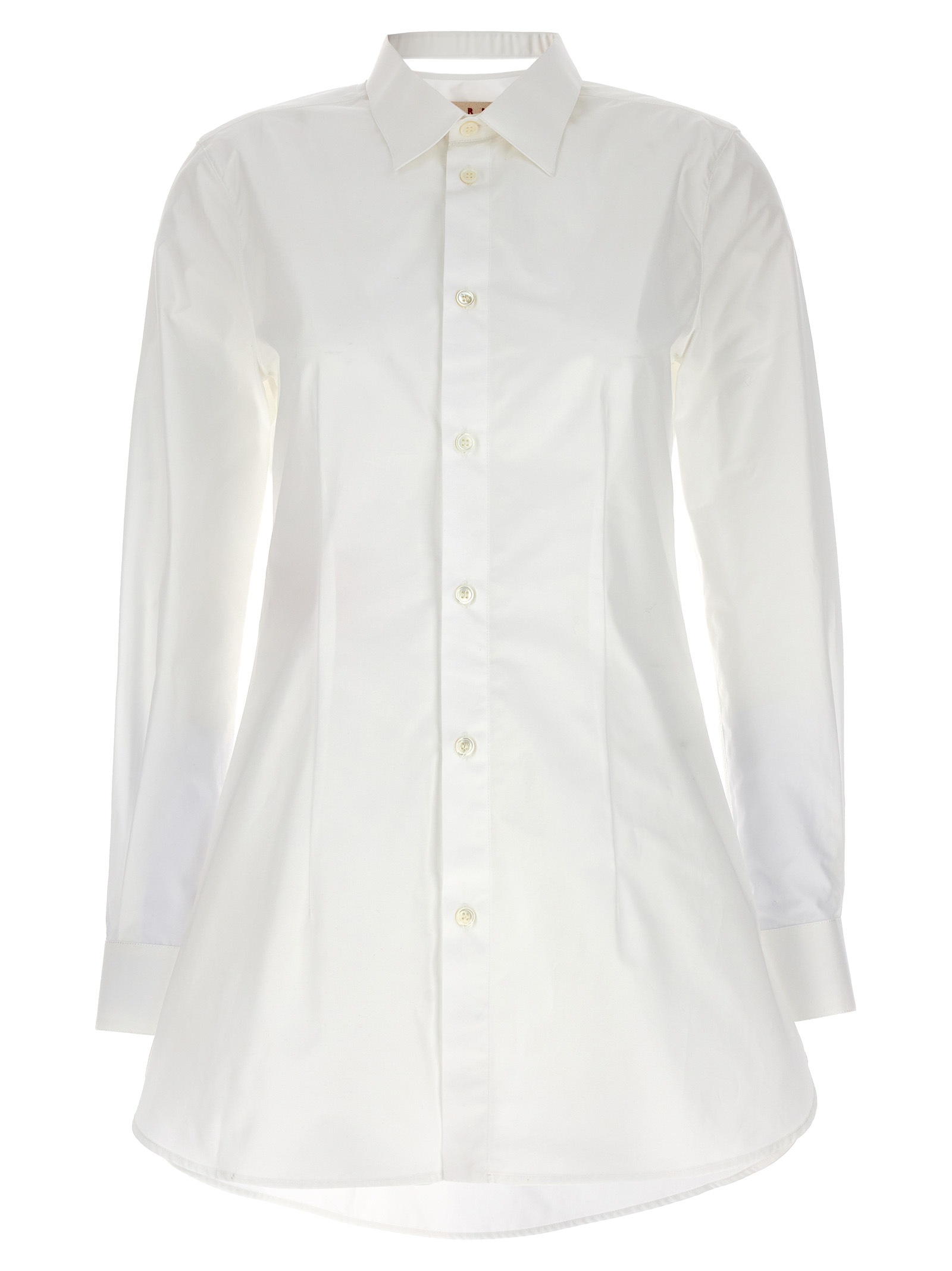 Marni Cut-out Collar Shirt