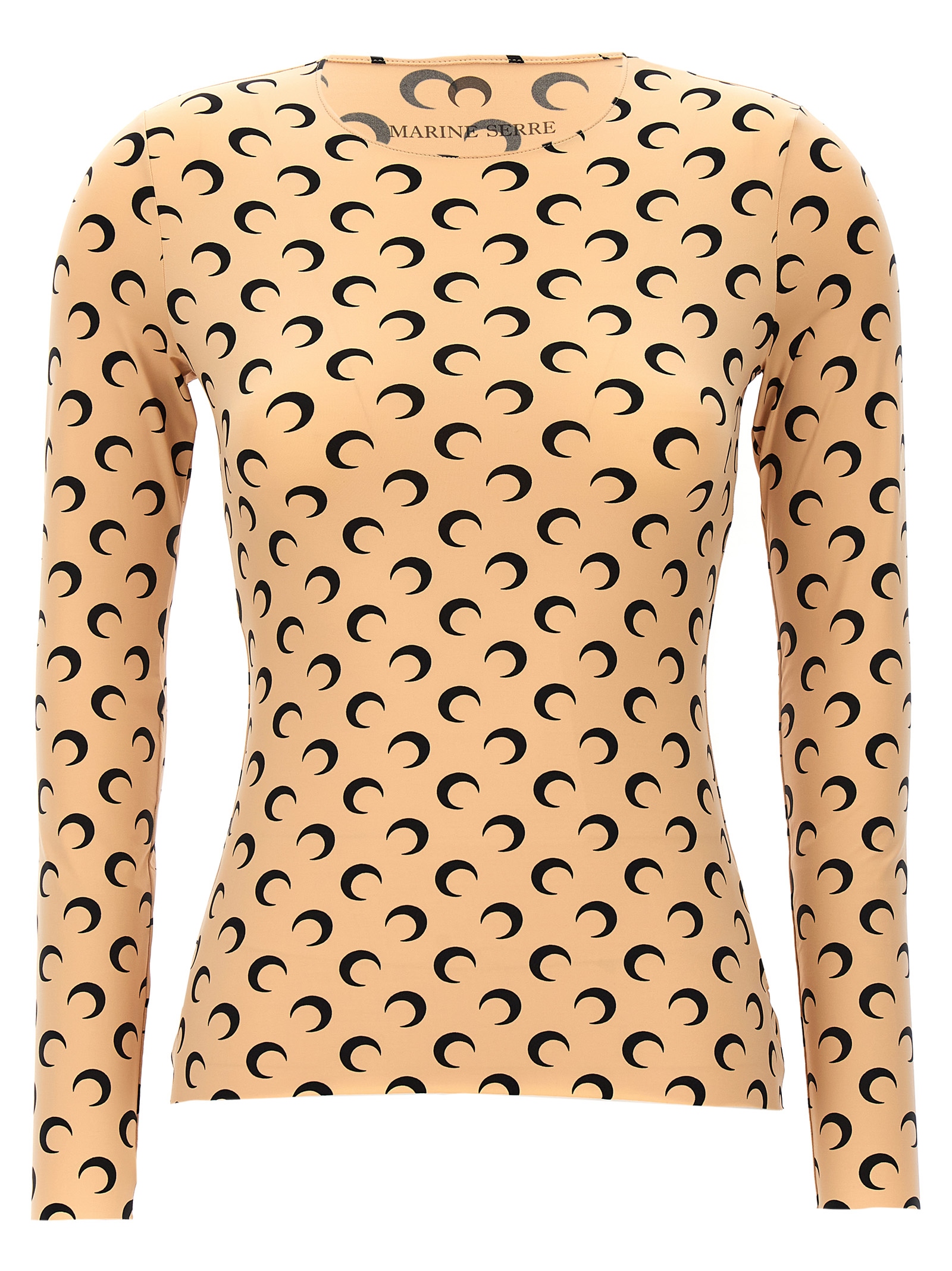 Marine Serre Moon Printed Jersey Top