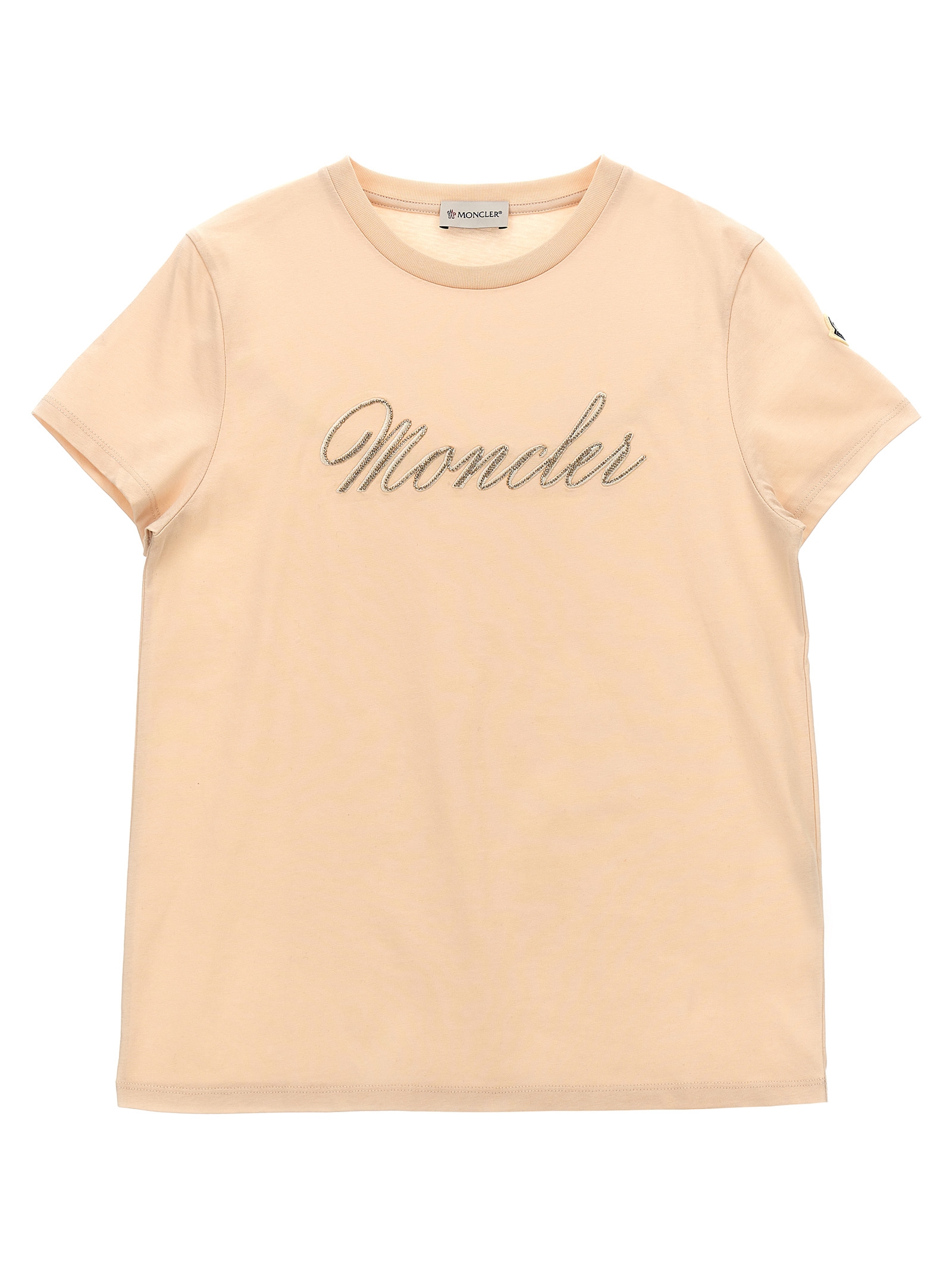 Moncler Enfant Logo Embroidery T-shirt