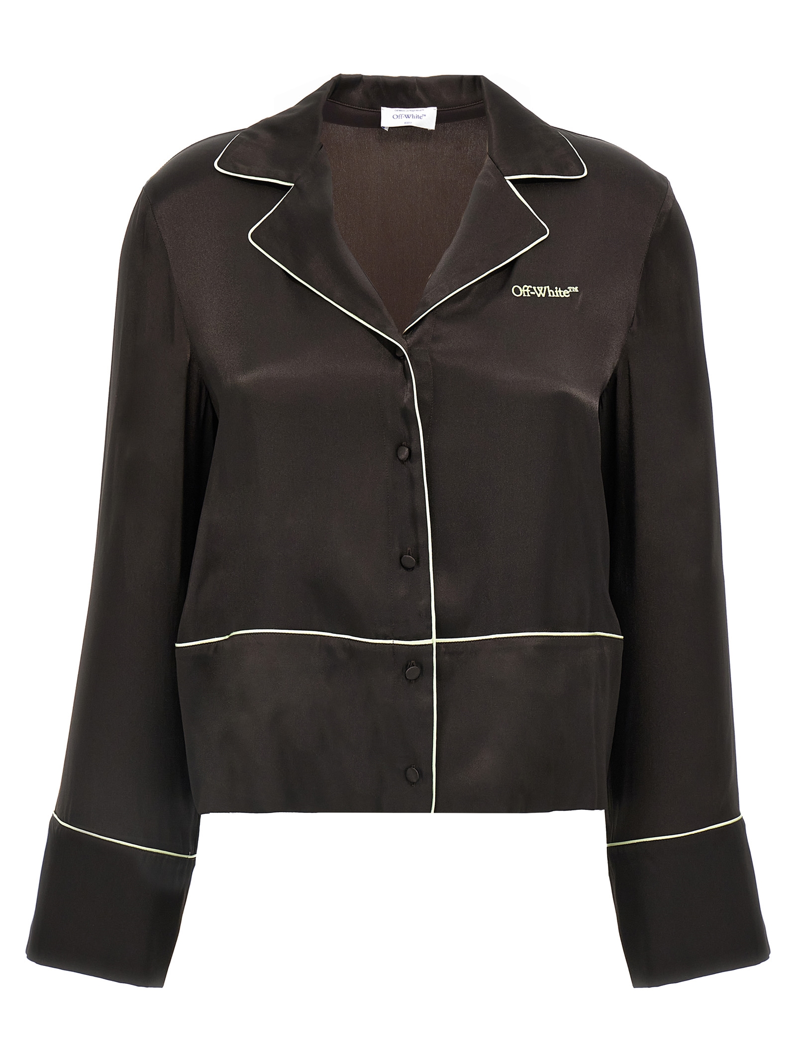 Off White Pajama Shirt