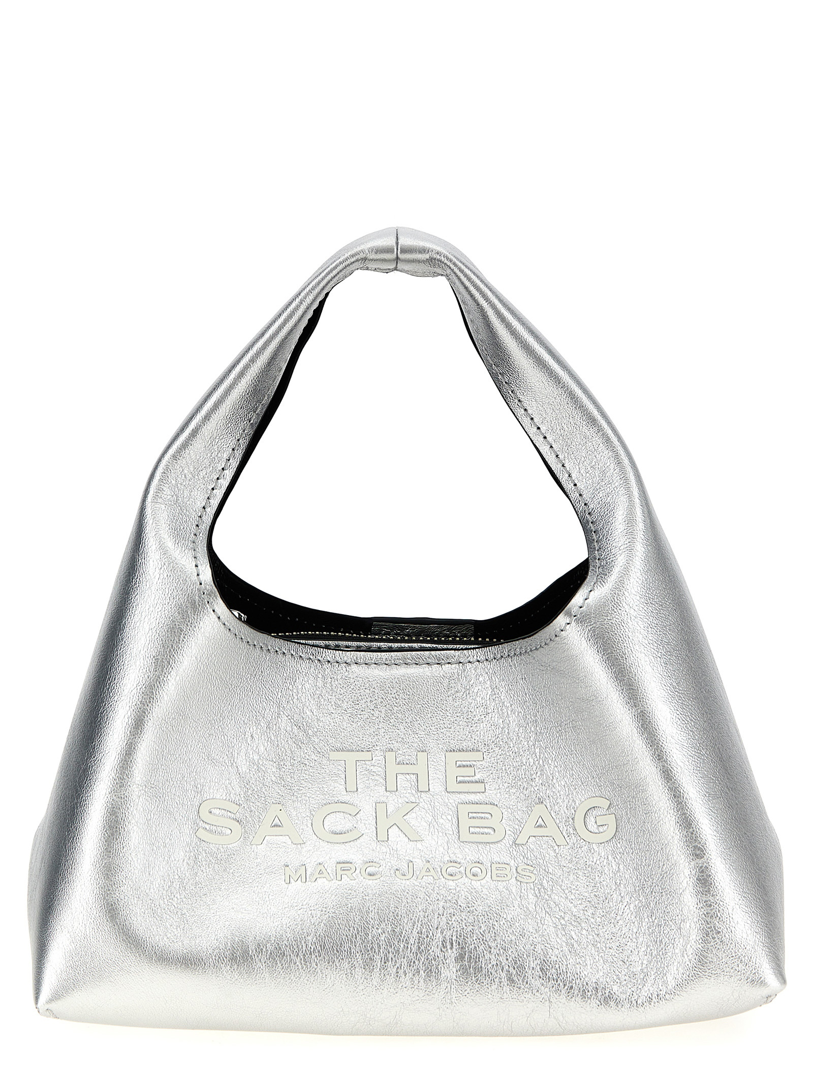 Marc Jacobs The Metallic Leather Mini Sack Bag Handbag