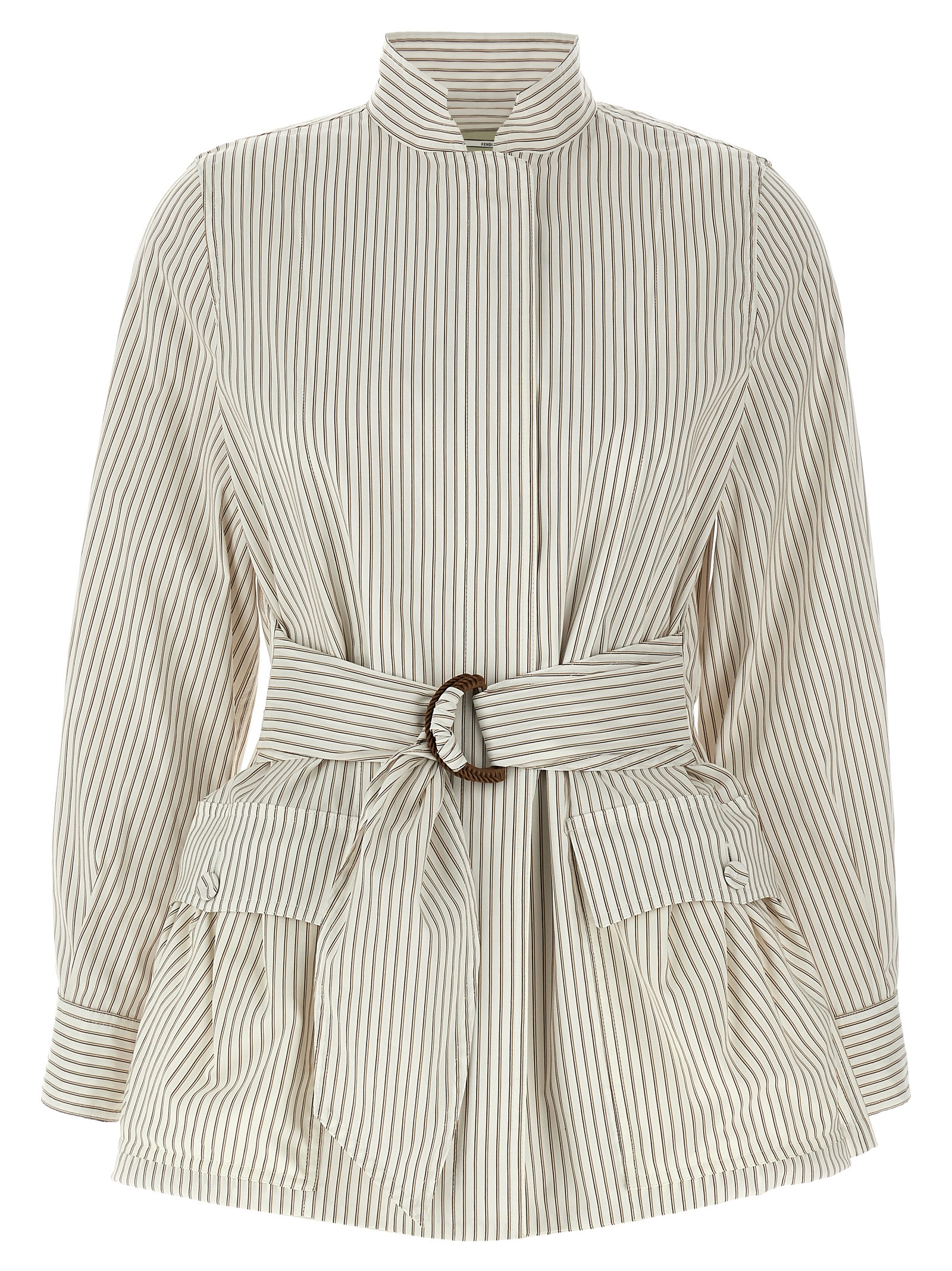 Fendi Striped Blouson