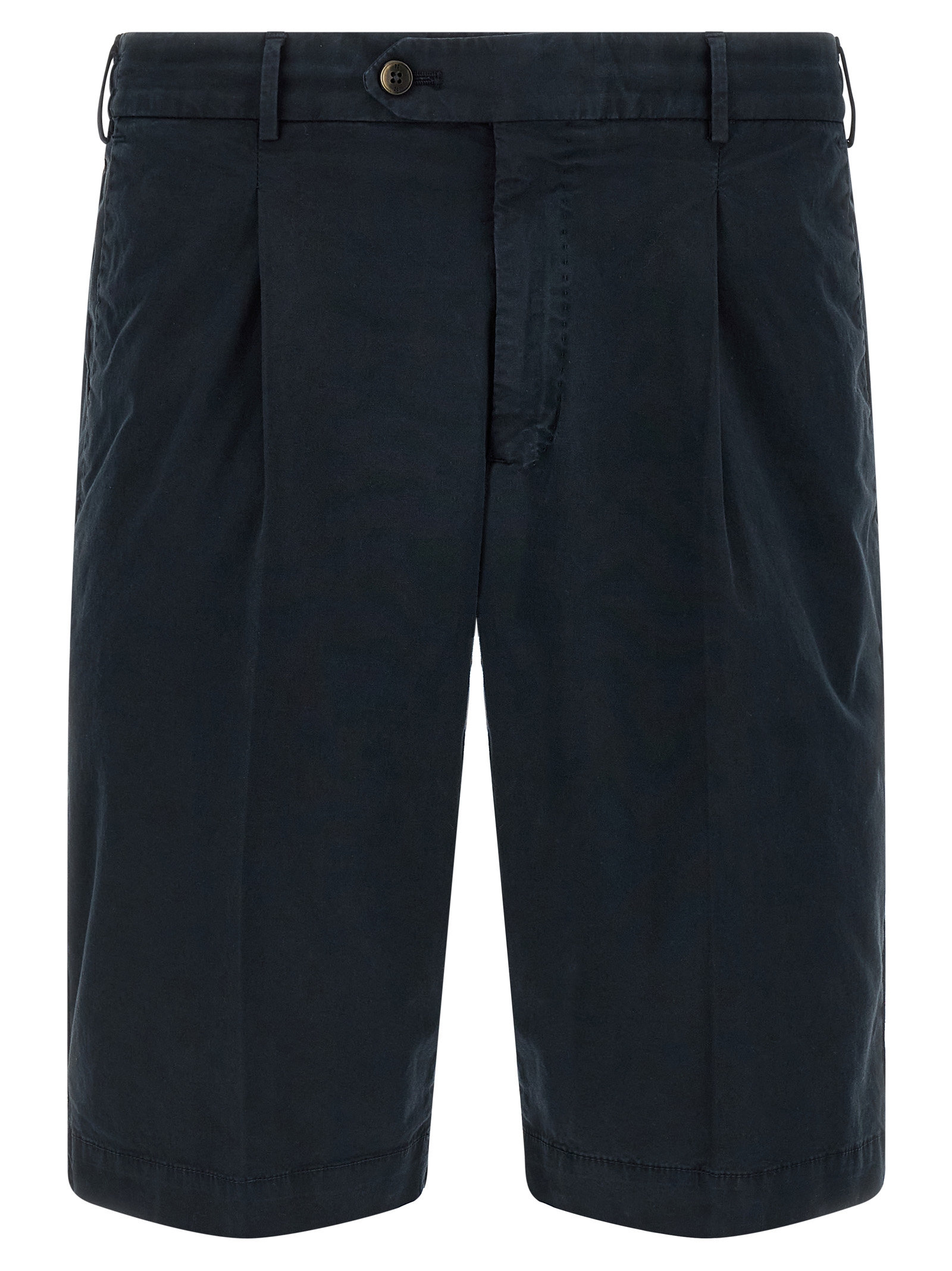 Pt Torino Stretch Cotton Bermuda Shorts