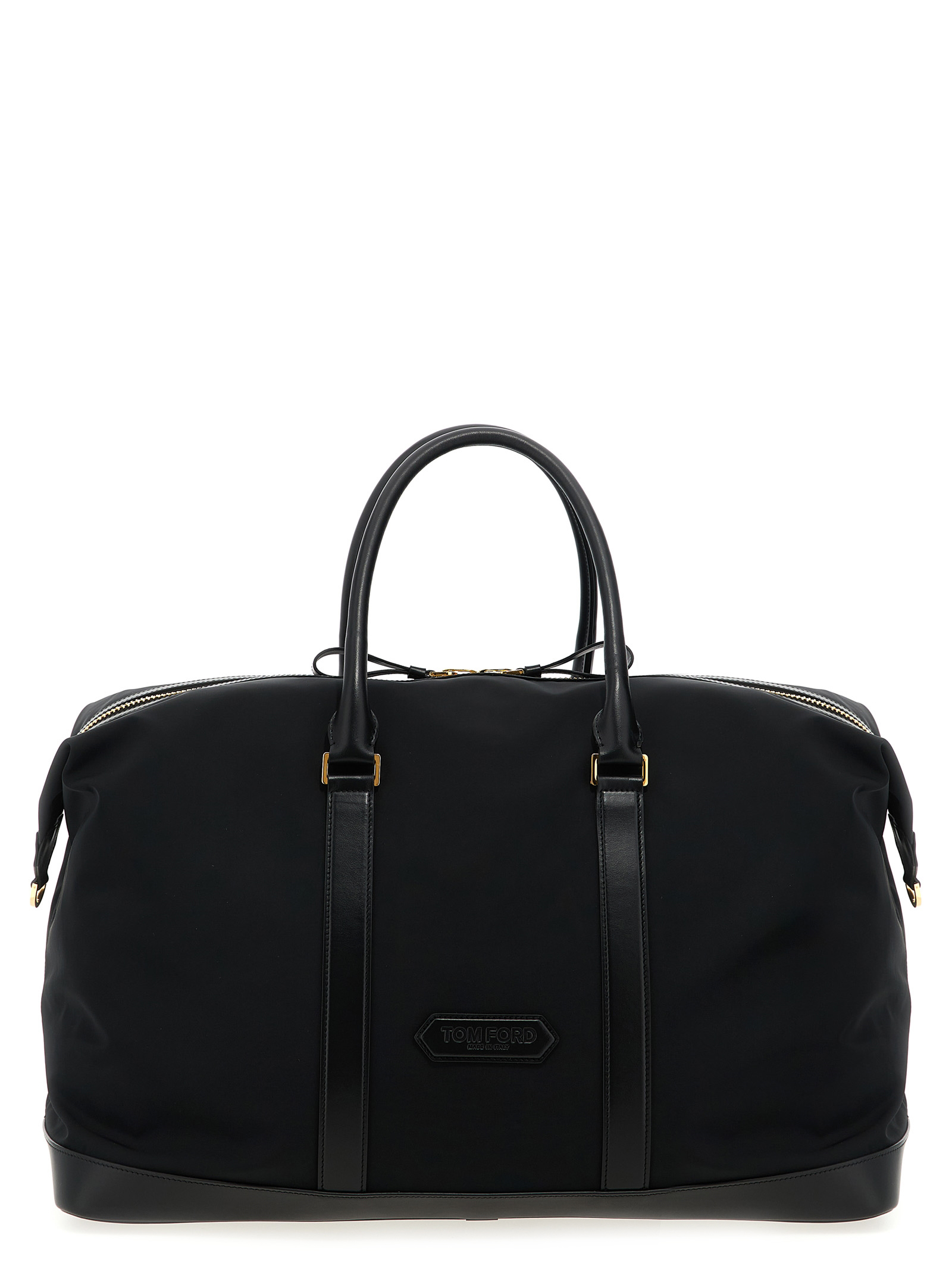 Tom Ford Leather Details Travel Bag