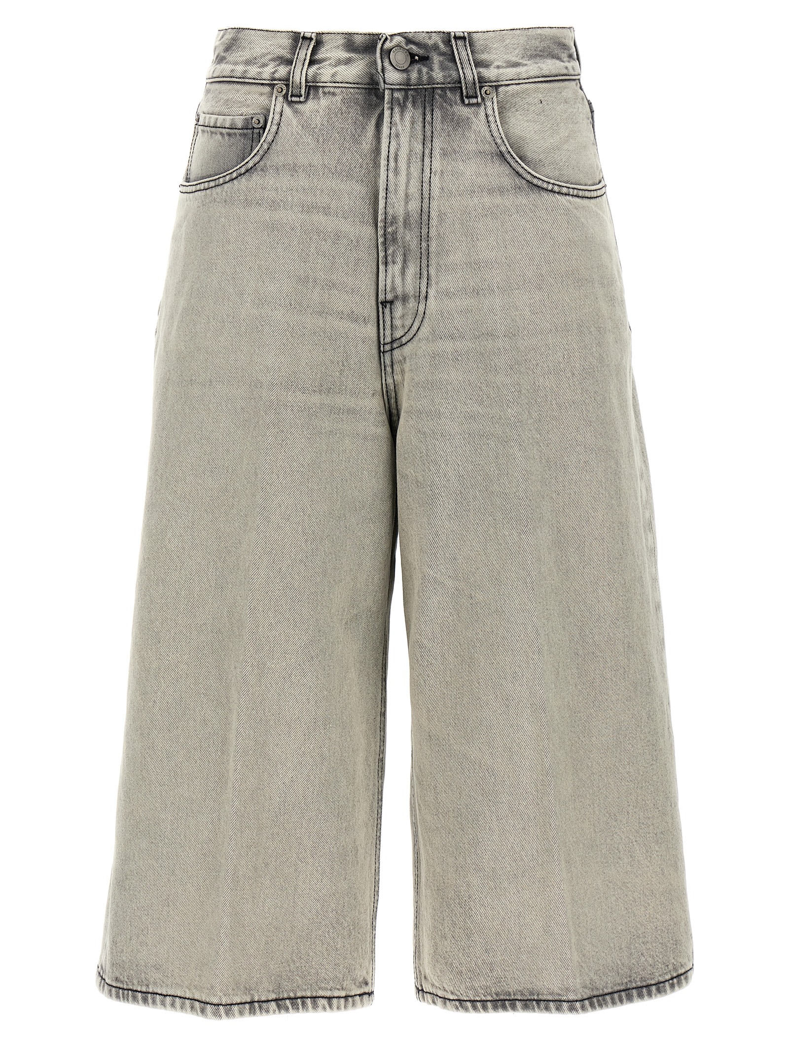 Haikure Belle Pearl Grey Bermuda Shorts