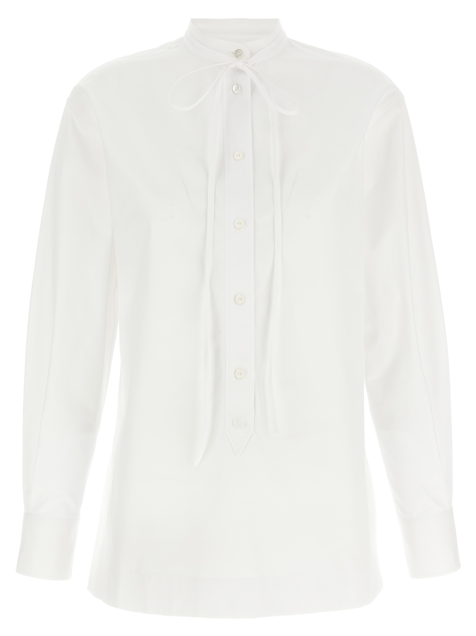 Gucci Double G Embroidery Shirt
