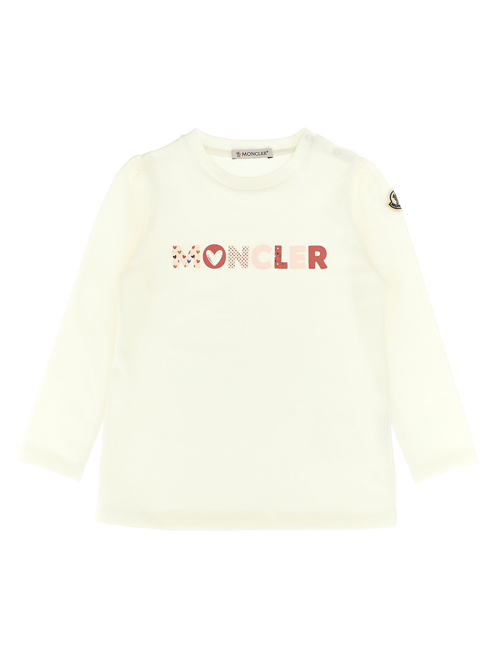 Moncler Enfant Logo Print T-shirt