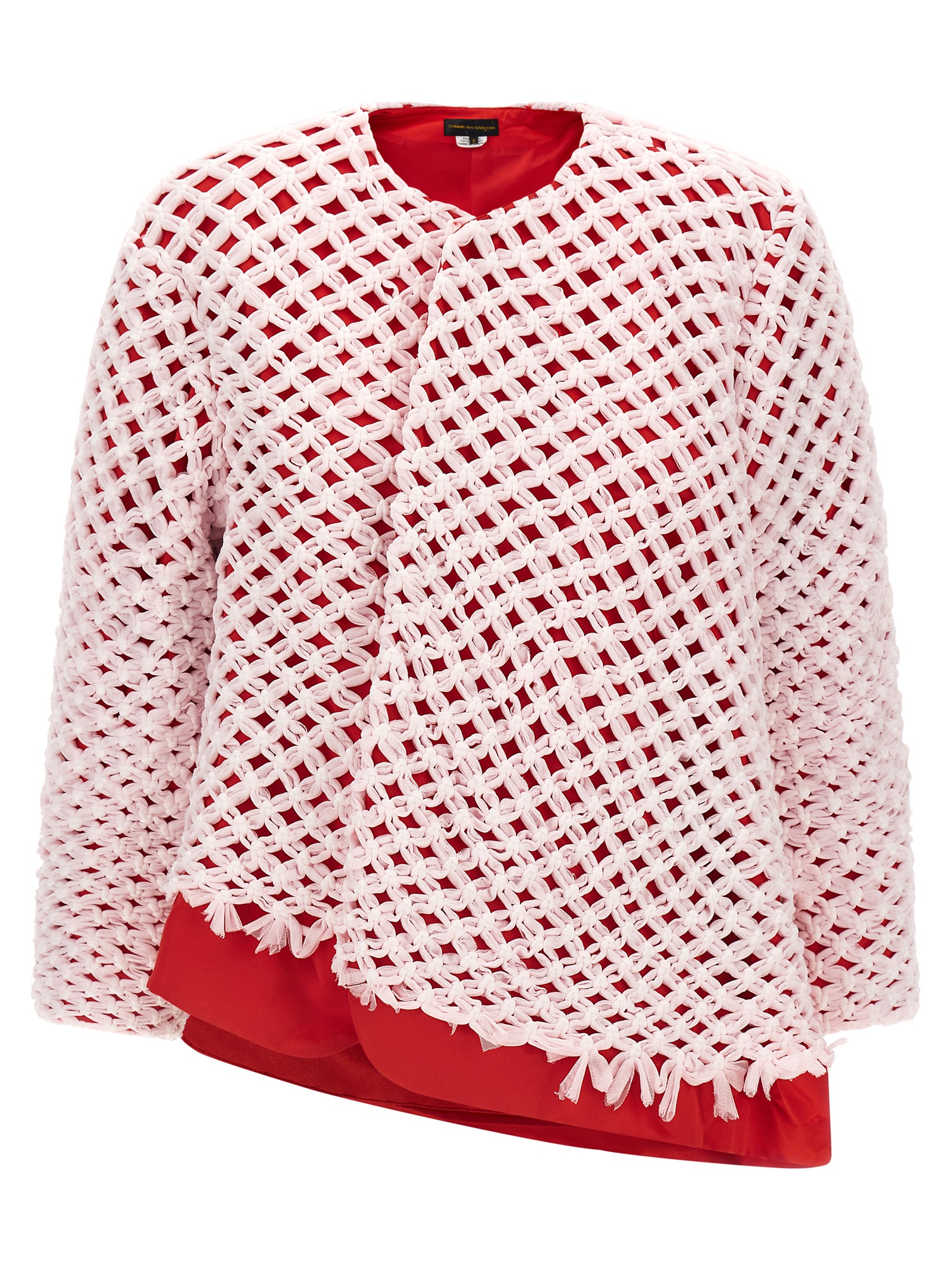 Comme Des Garcons Tulle Weave Blazer