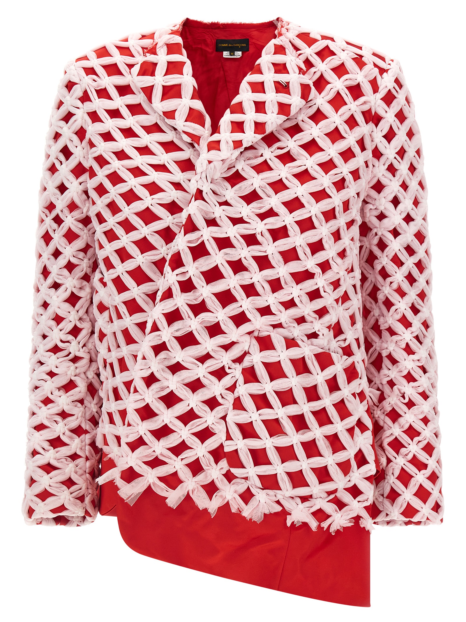 Comme Des Garcons Tulle Weave Blazer