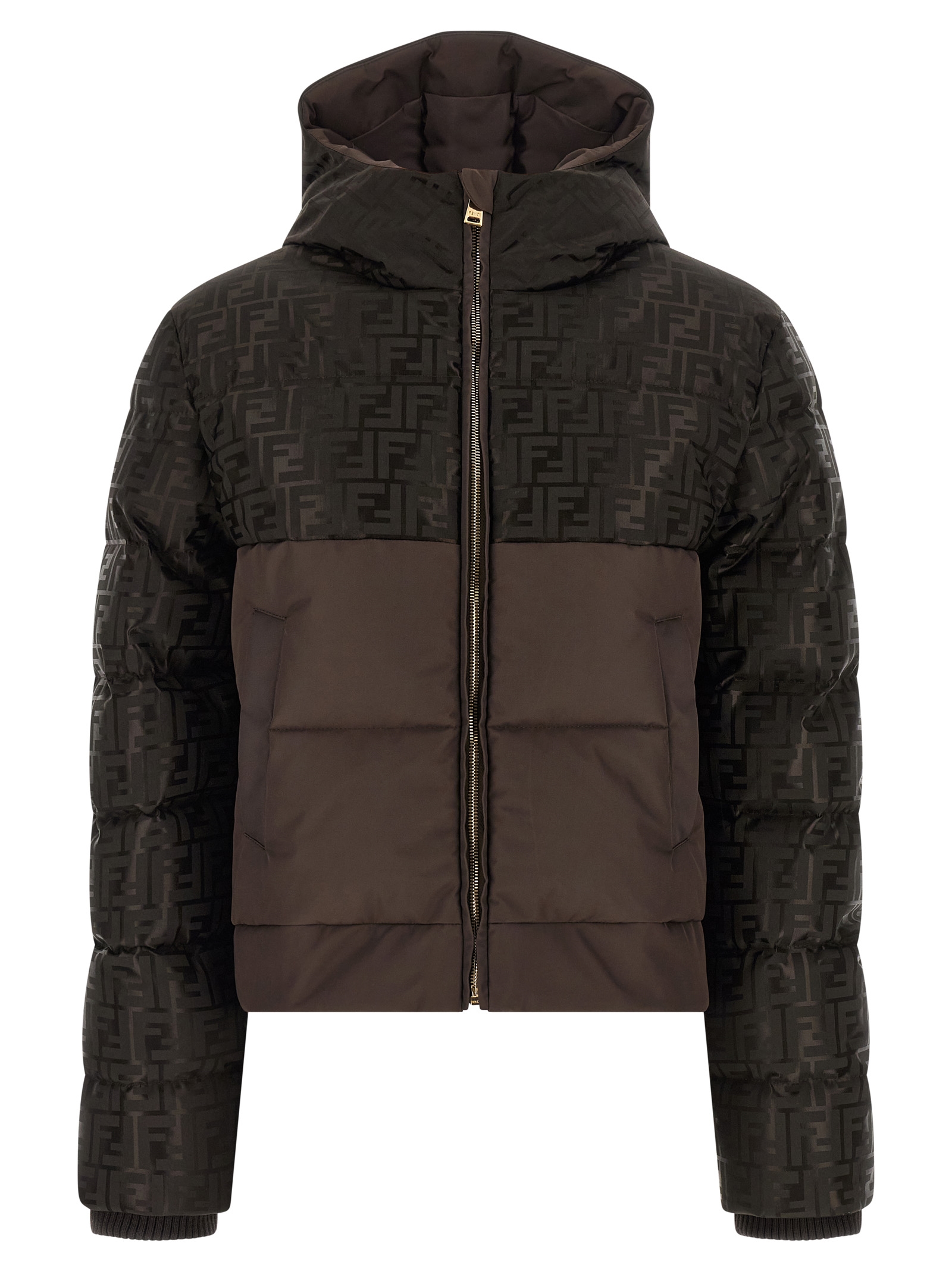 Fendi Ff Nylon Down Jacket