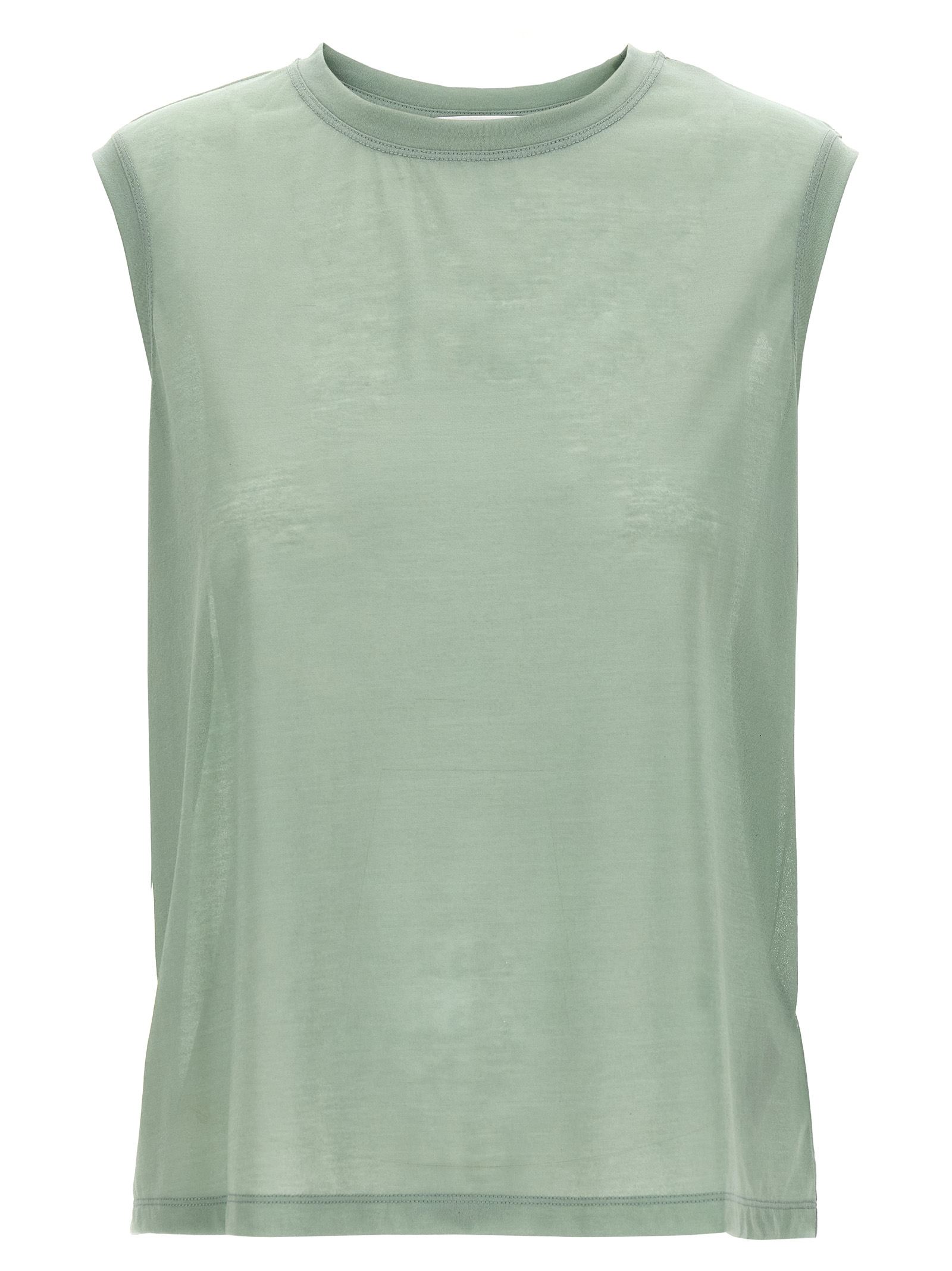 Victoria Beckham Logo Embroidery Top