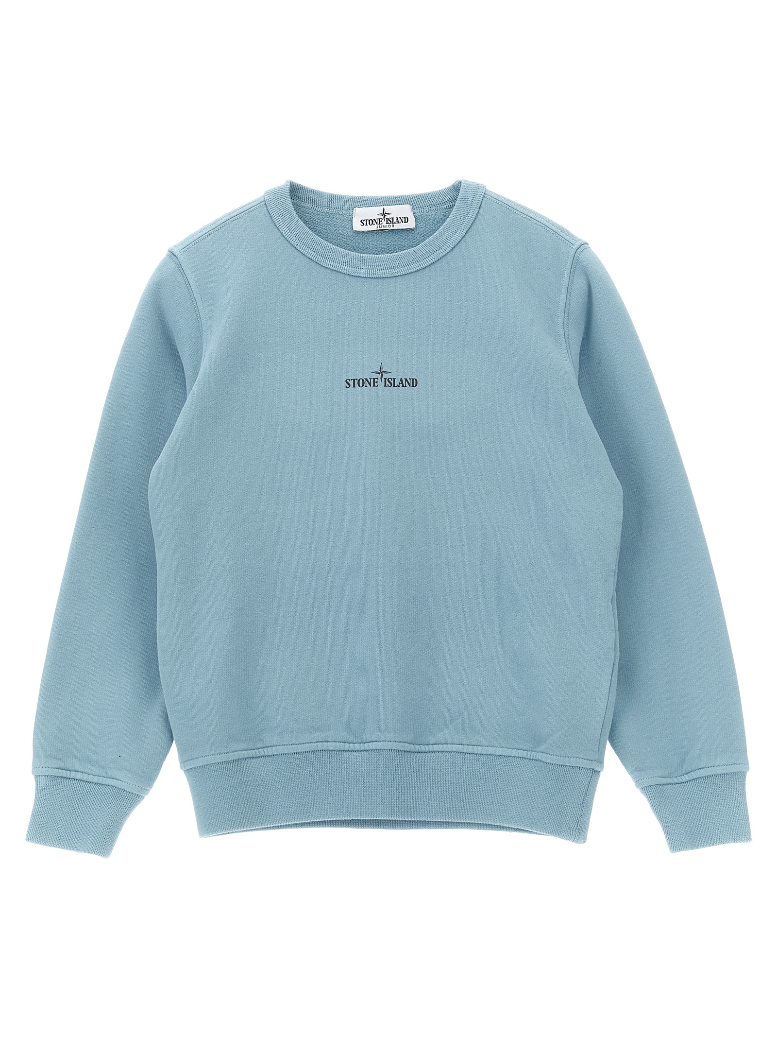 Stone Island Junior Front And Back Print Sweatshirt