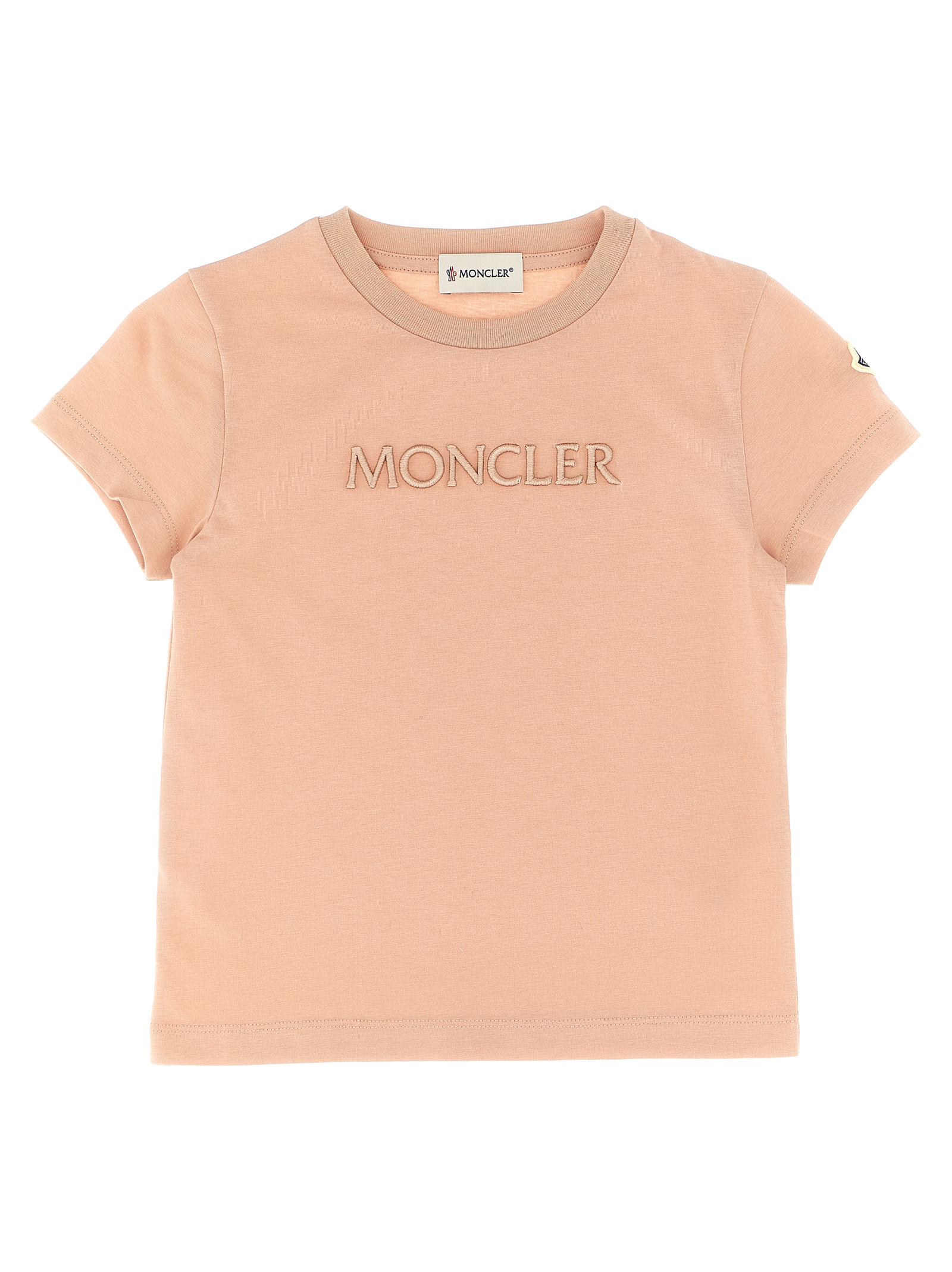 Moncler Enfant Logo Embroidery T-shirt