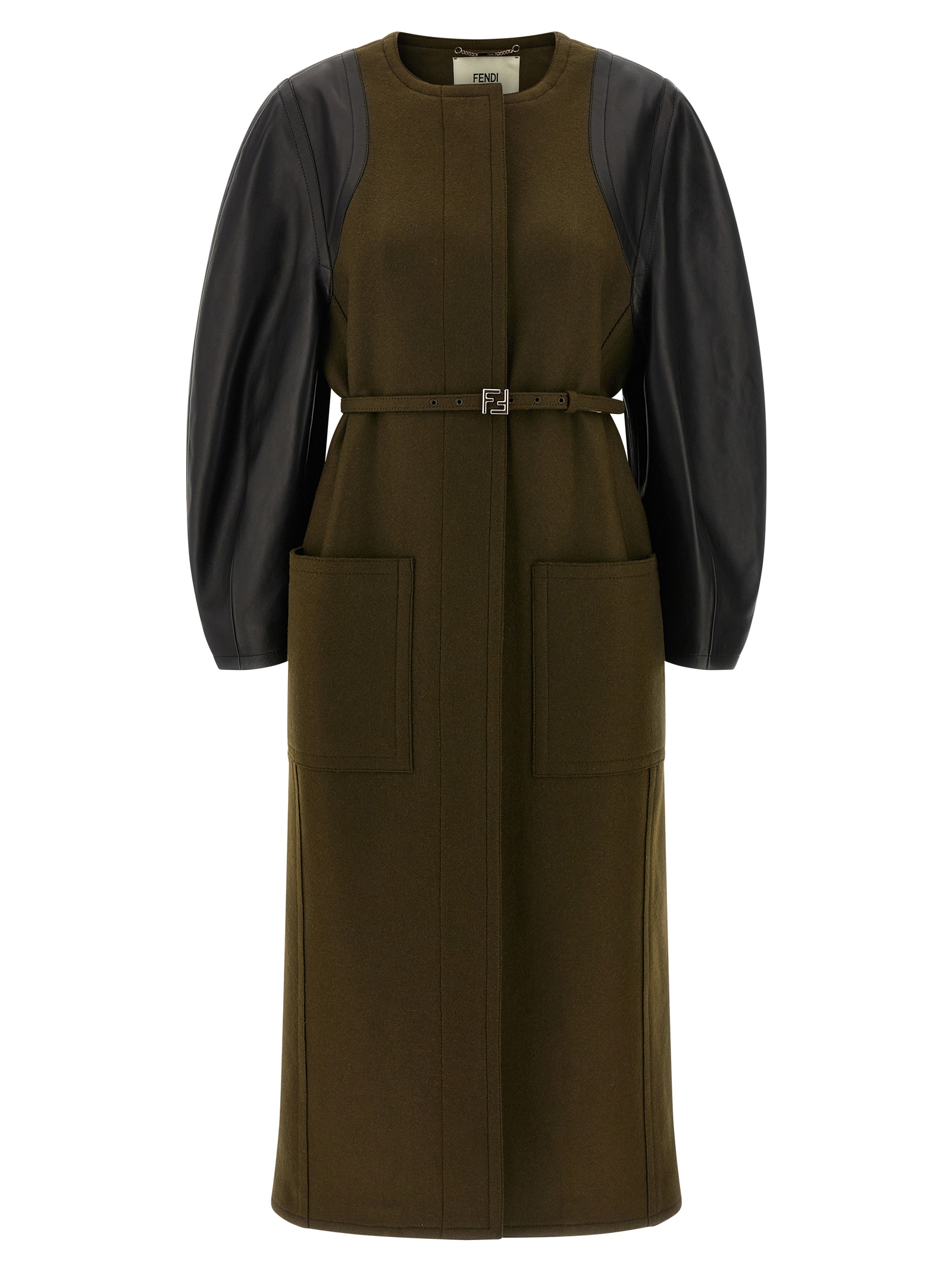 Fendi Wool Felt Coat