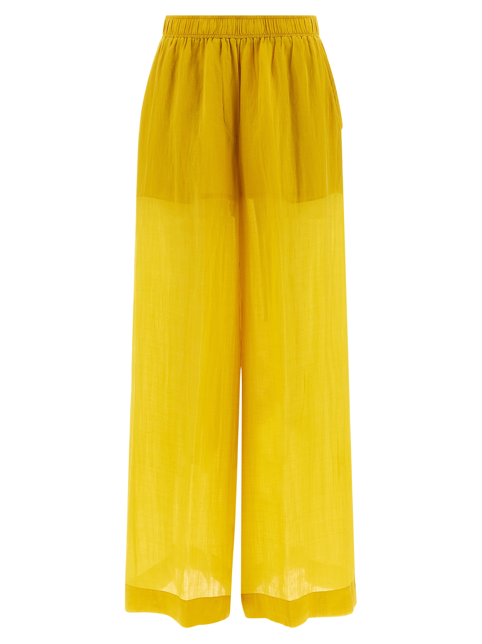 Nude Palazzo Pants