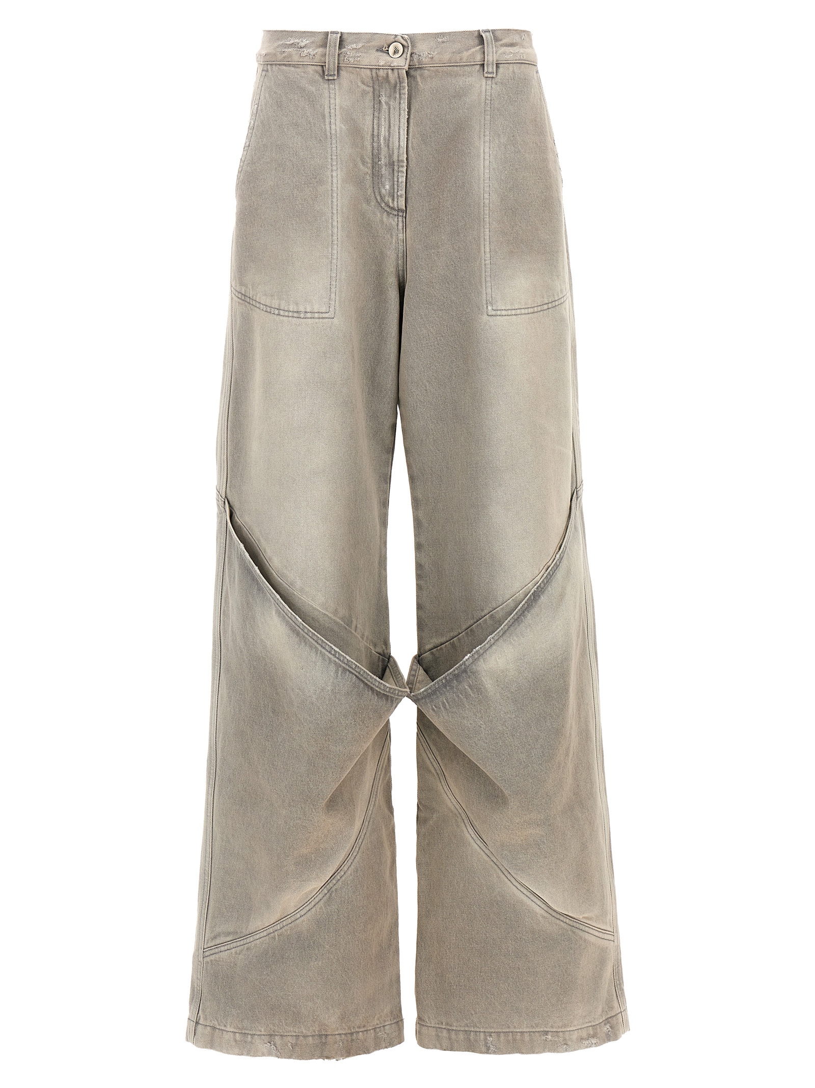 The Attico Used Effect Jeans