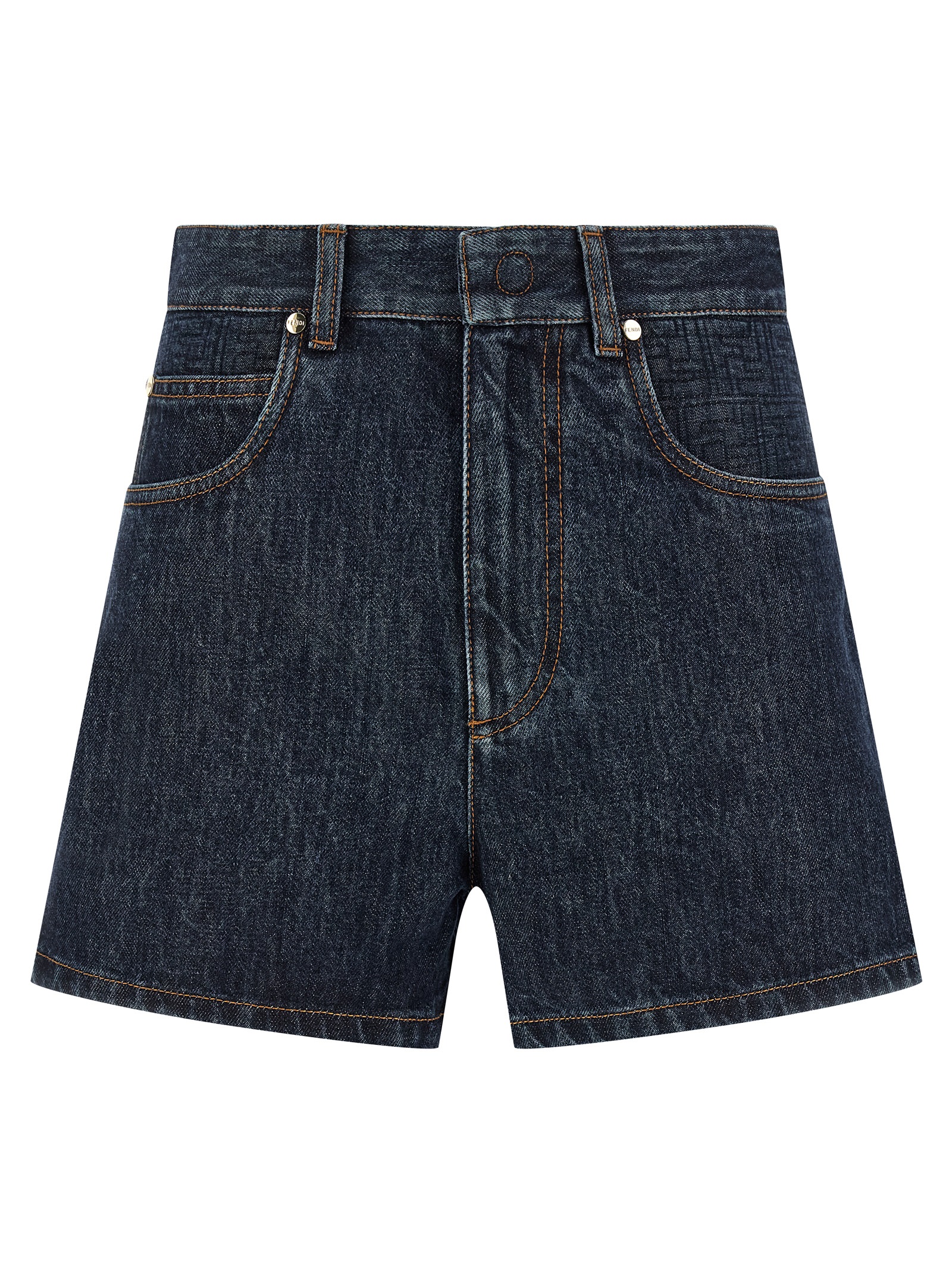 Fendi Ff Padded Shorts