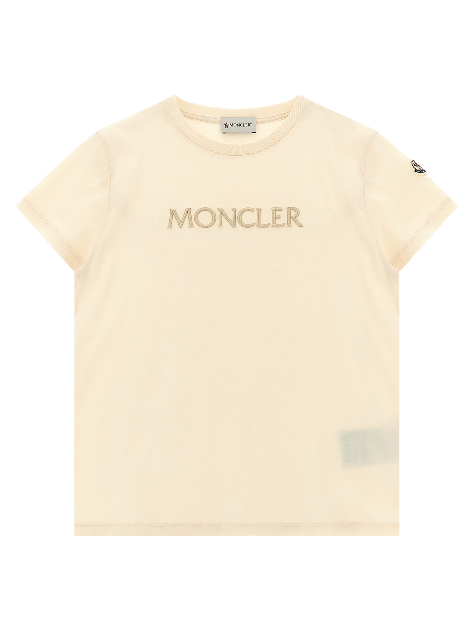 Moncler Enfant Logo Embroidery T-shirt