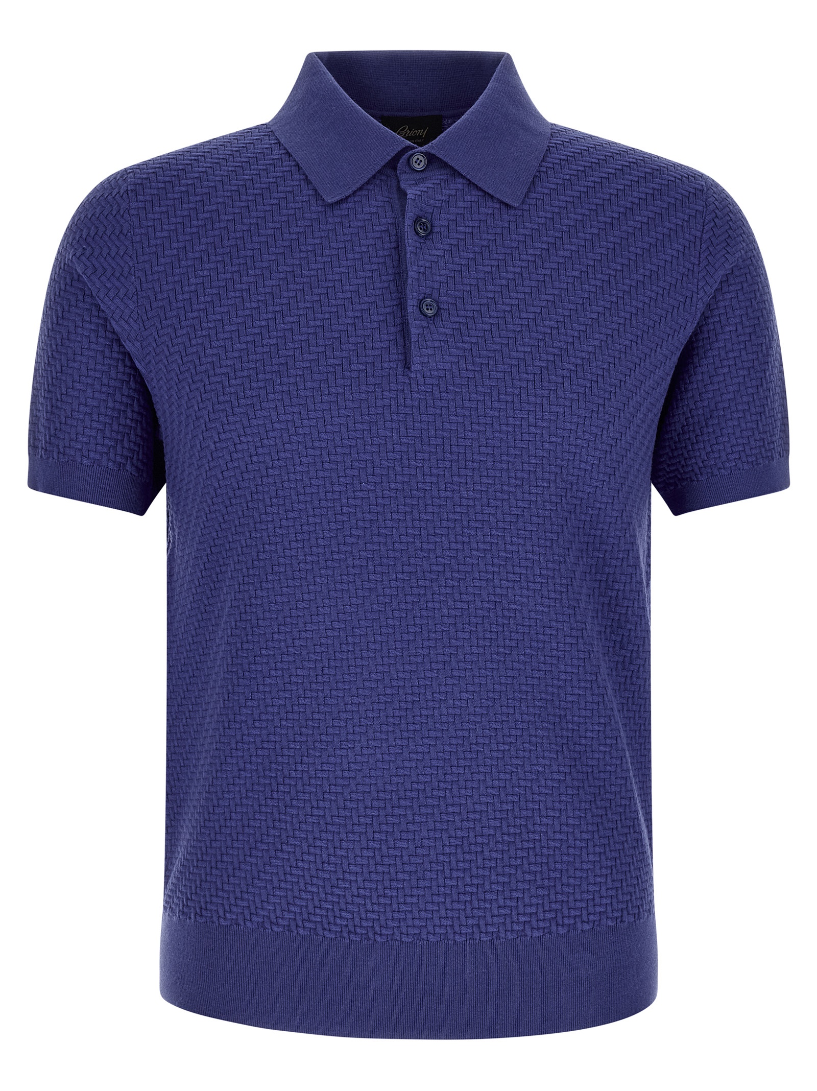 Brioni Weaving Polo Plot