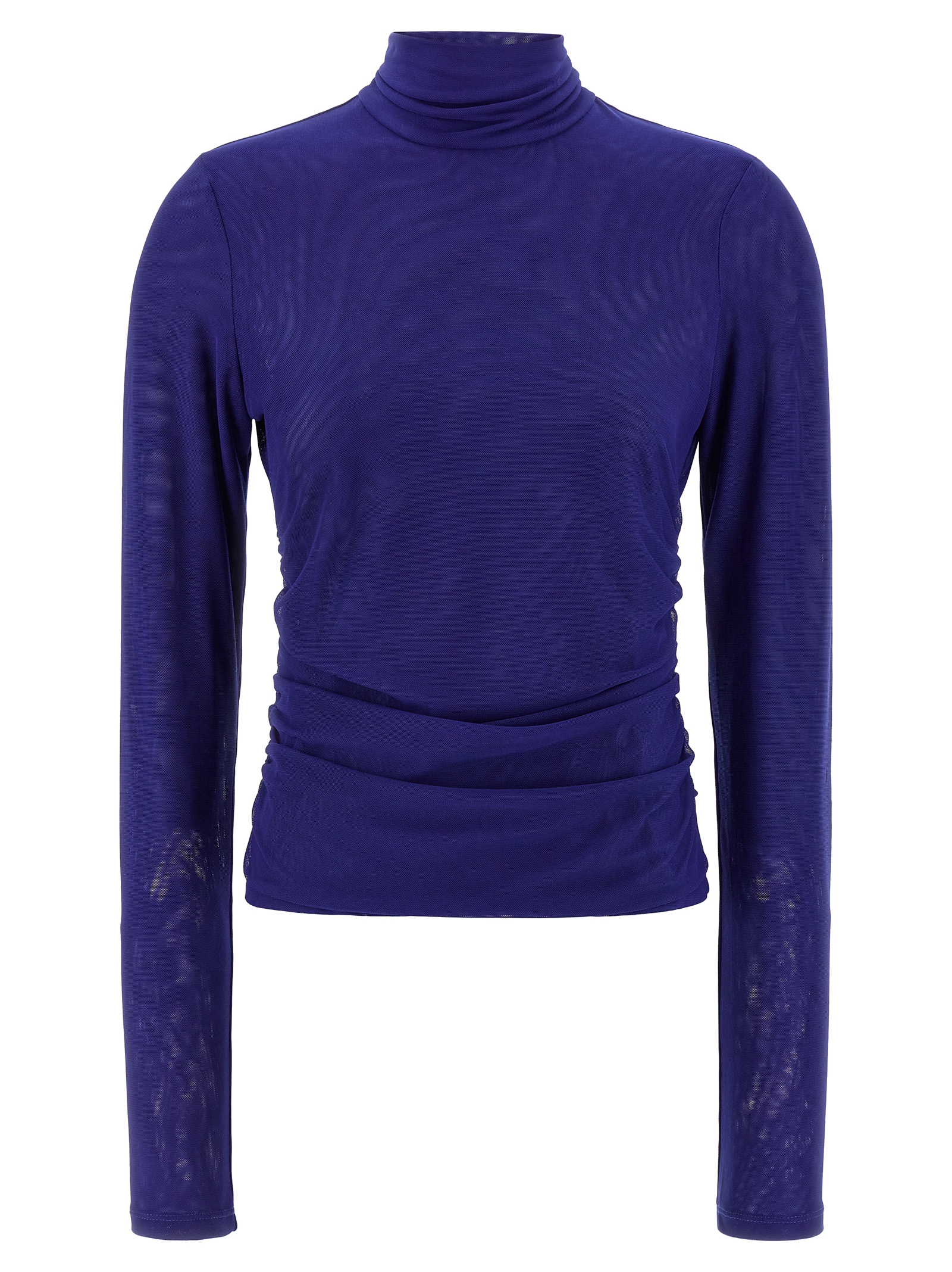 Rotate Birger Christensen Mesh Rouched Sweater