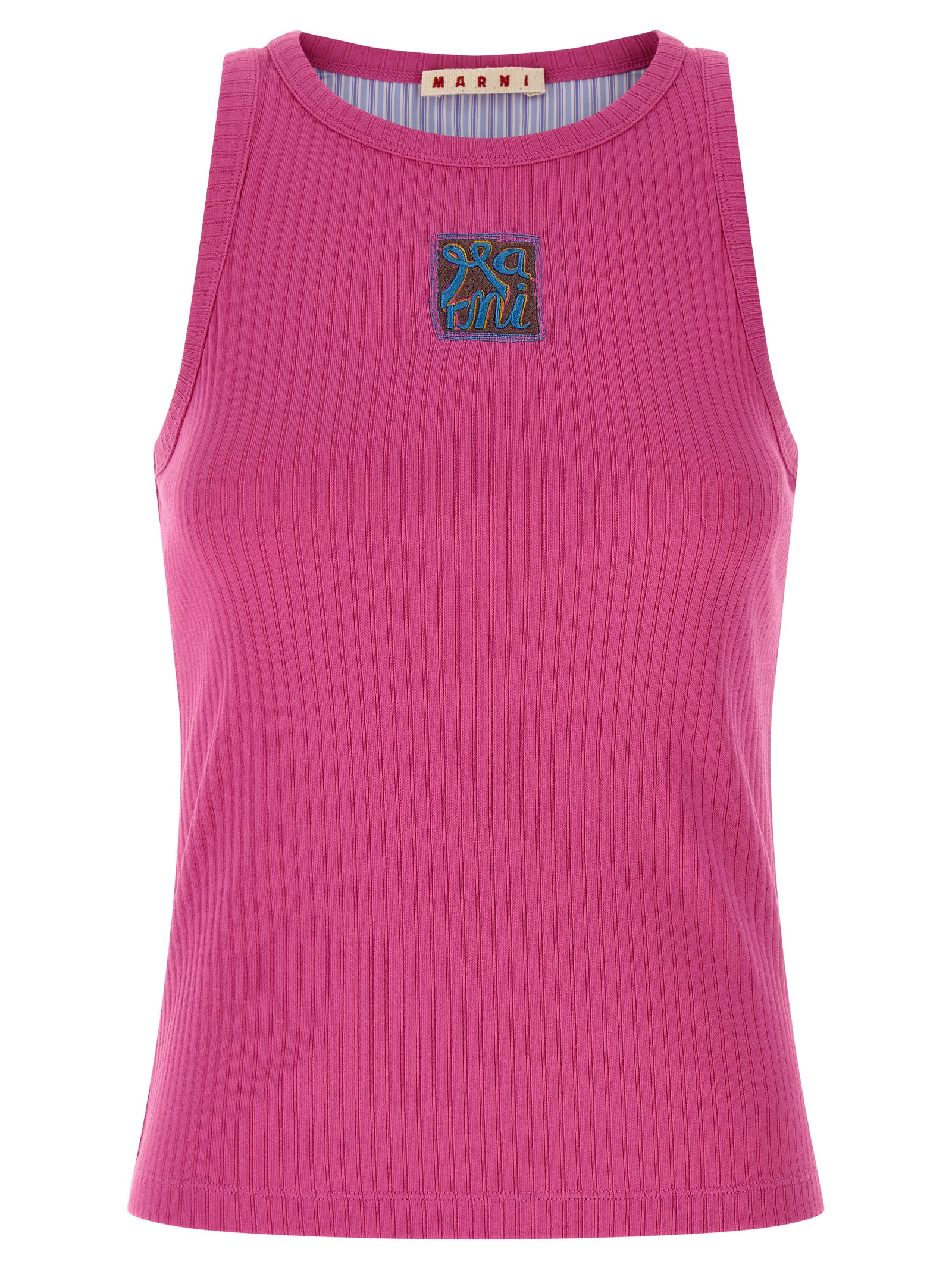 Marni Logo Patch Tank Top