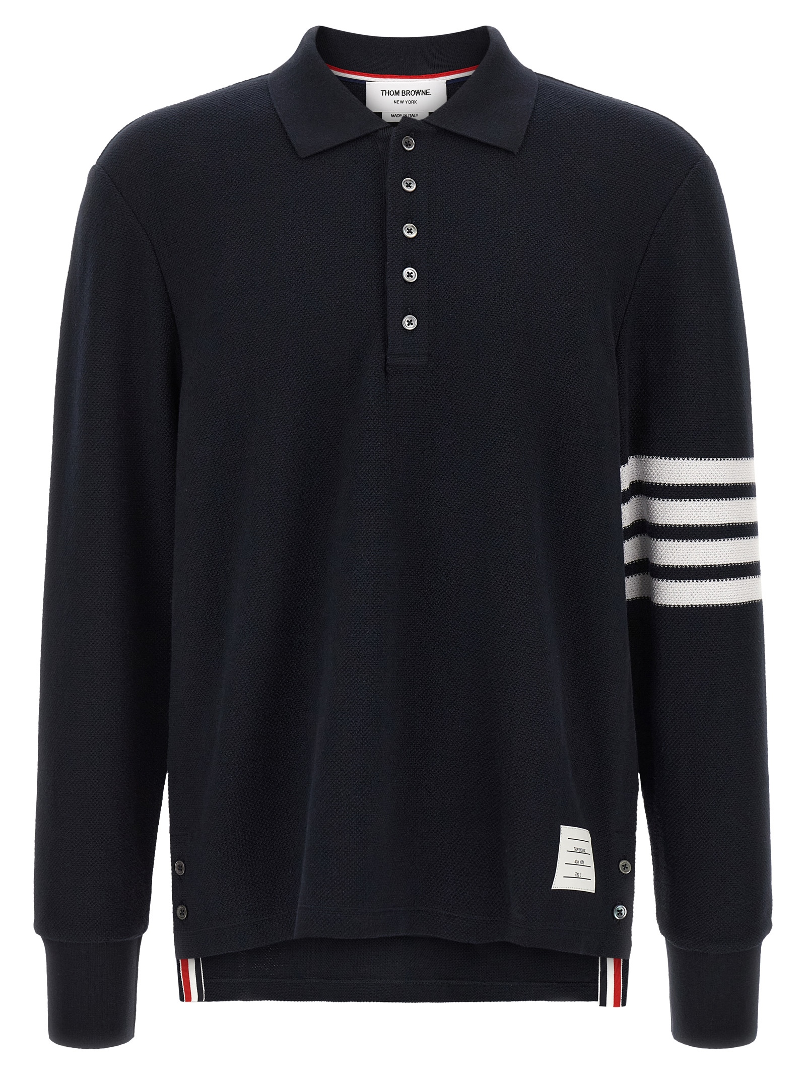 Thom Browne 4 Bar Polo Shirt