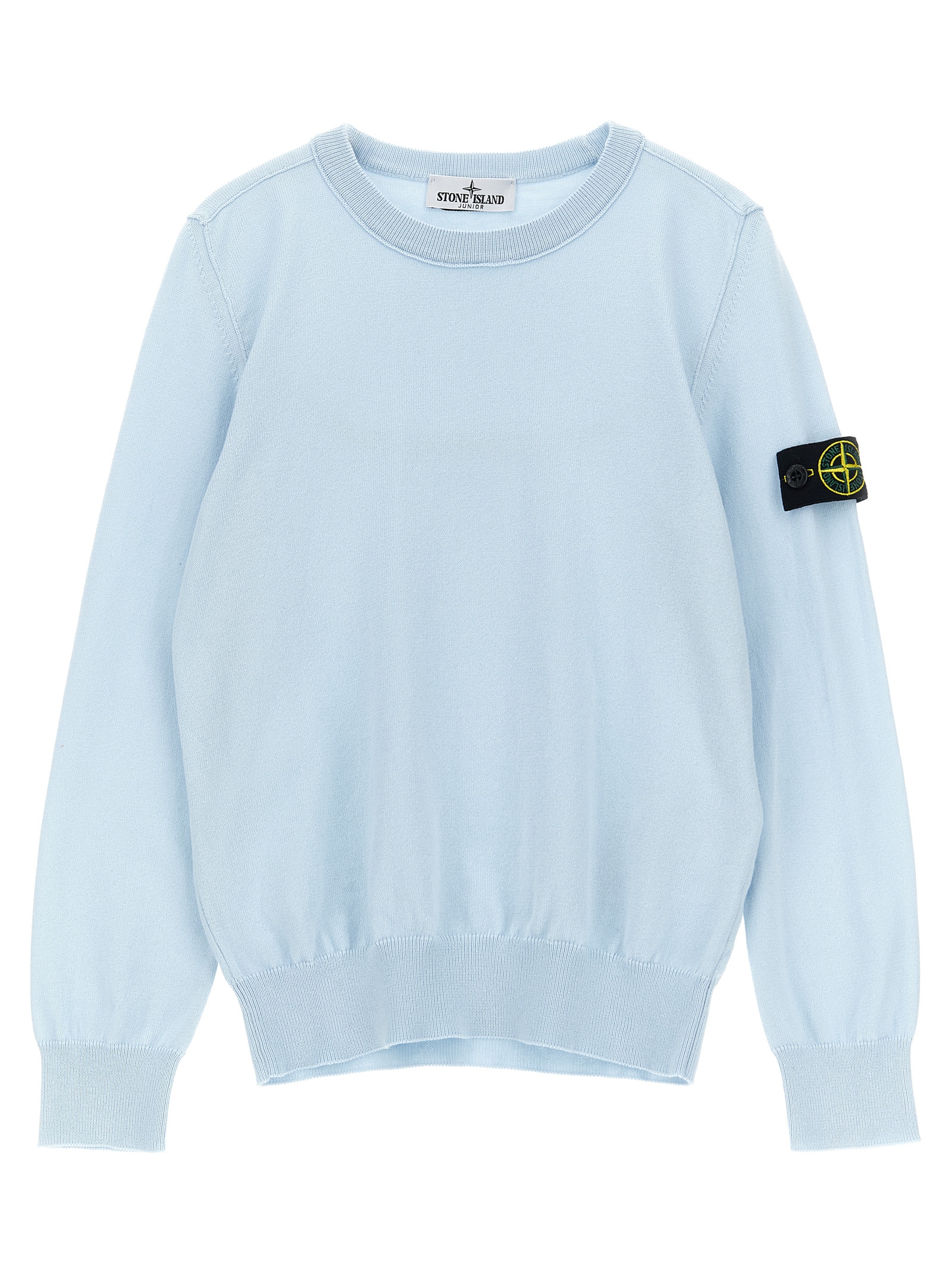 Stone Island Junior Logo Badge Sweater