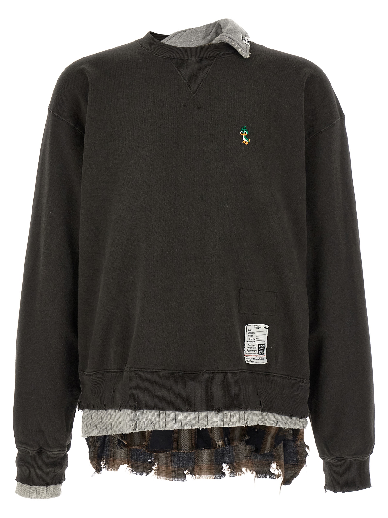 Maison Mihara Yasuhiro Three Layer Sweatshirt