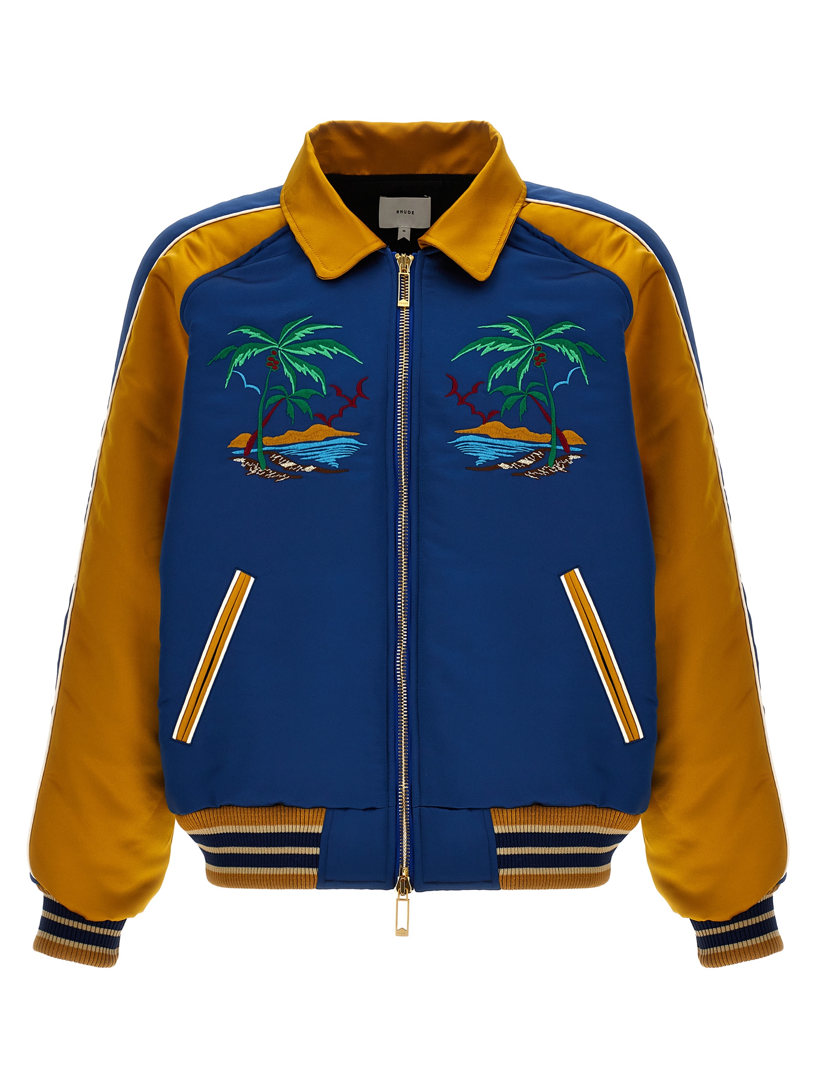 Rhude Palm Eagles Souvenir Bomber Jacket