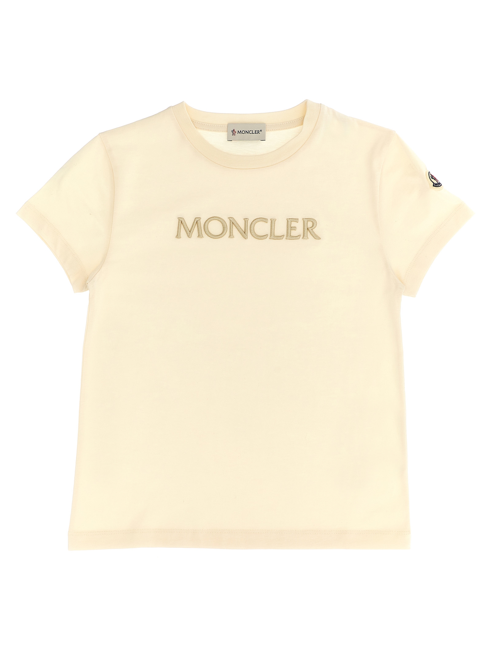 Moncler Enfant Logo Embroidery T-shirt