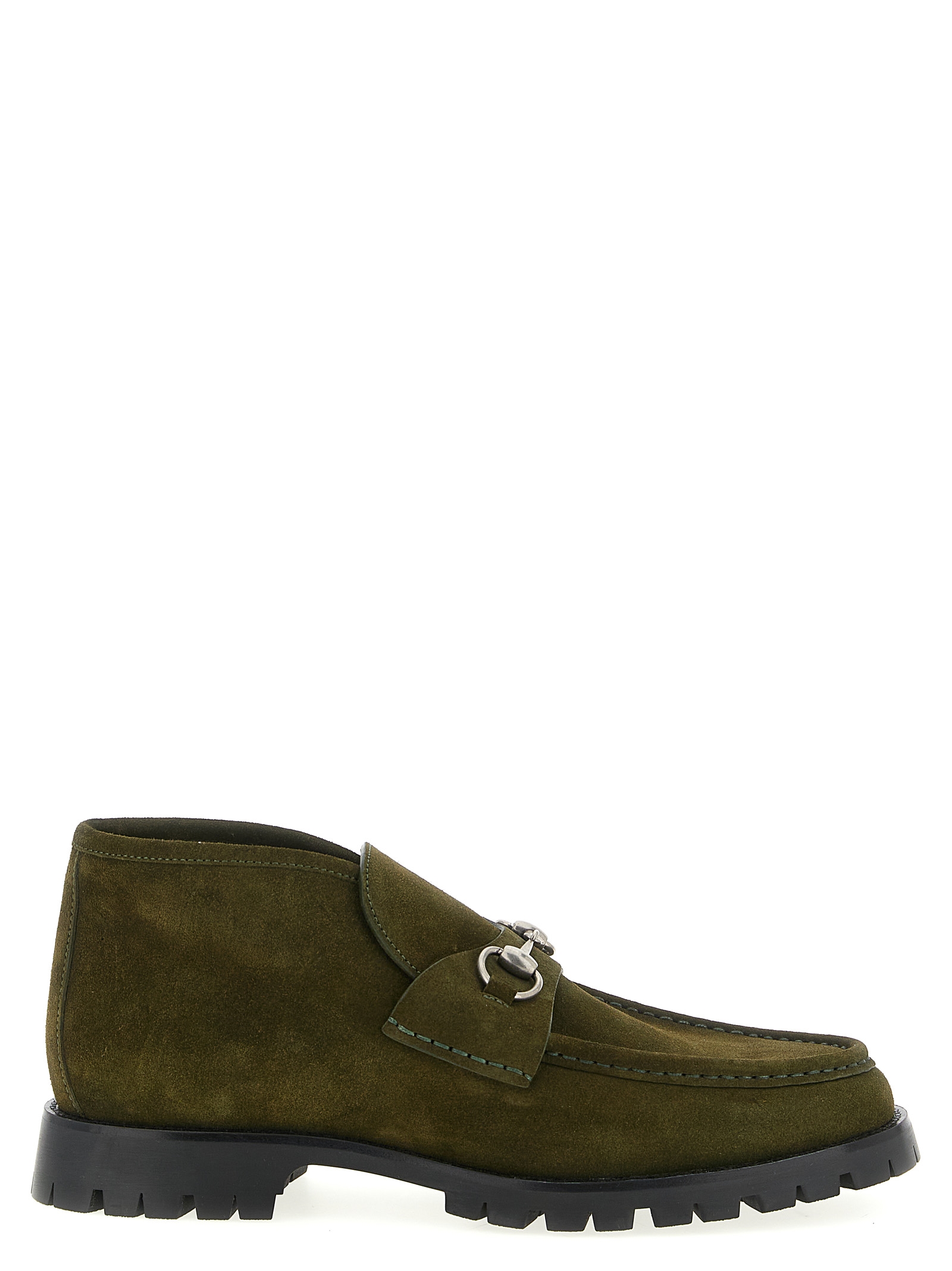 Gucci Horsebit Ankle Boots