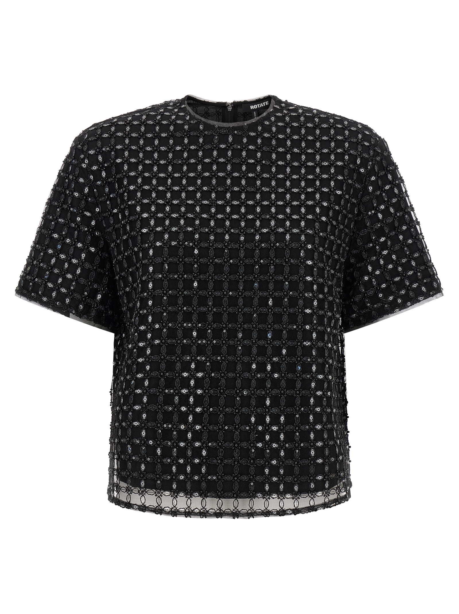 Rotate Birger Christensen Beaded Oversize Top