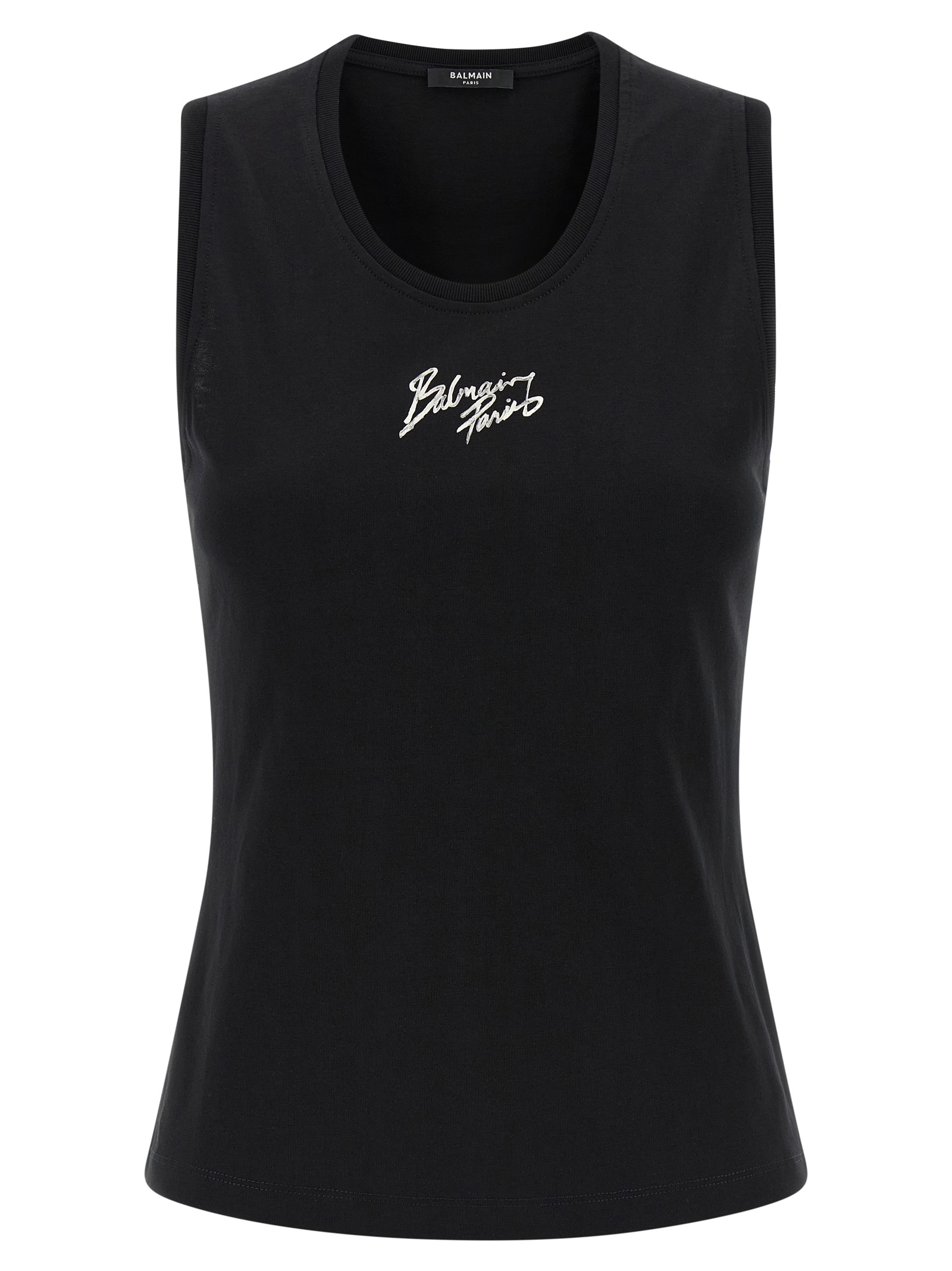 Balmain Paris Print Top