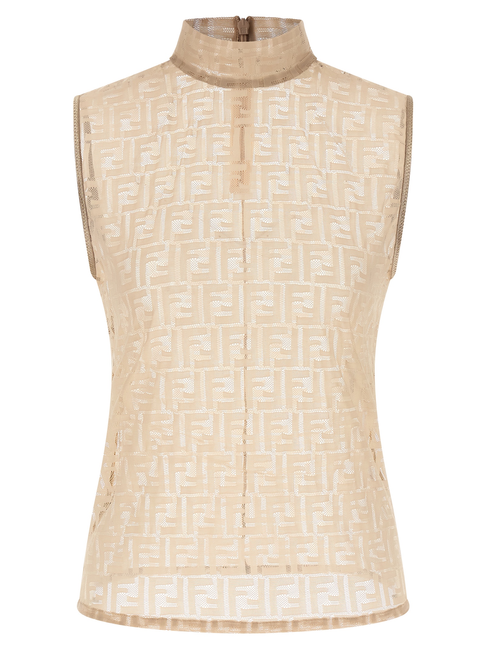 Fendi Ff Lace Top