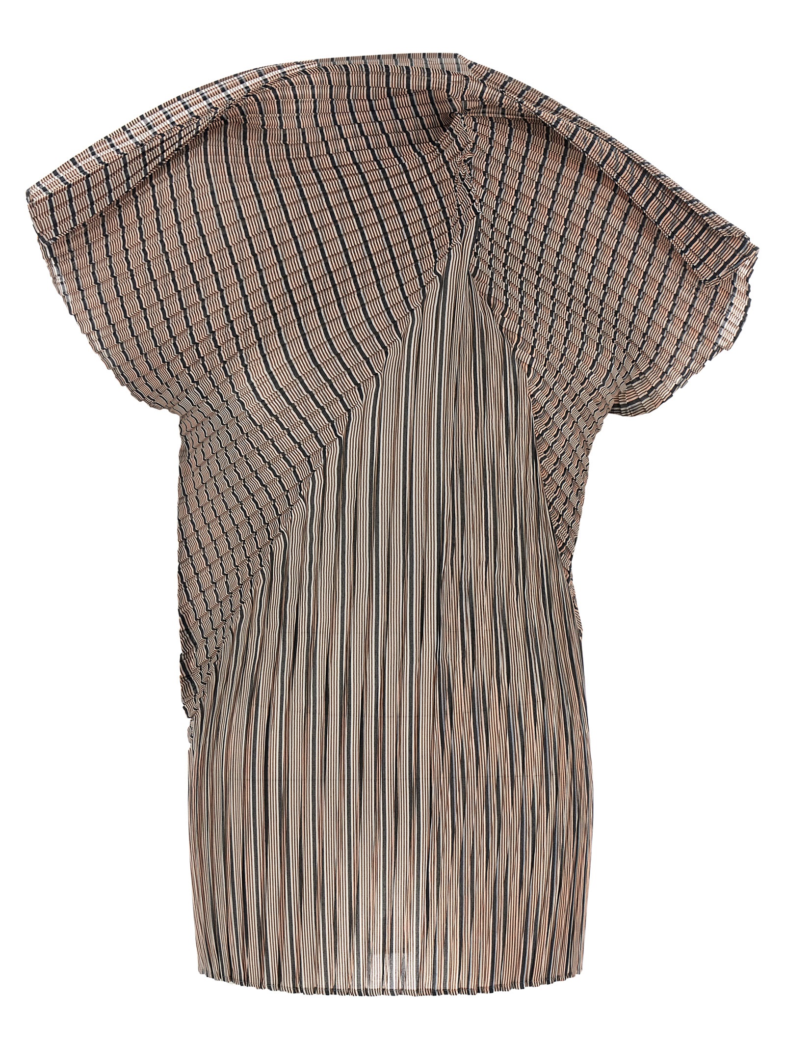 Issey Miyake Generic Stripes (machine Pleats) Top