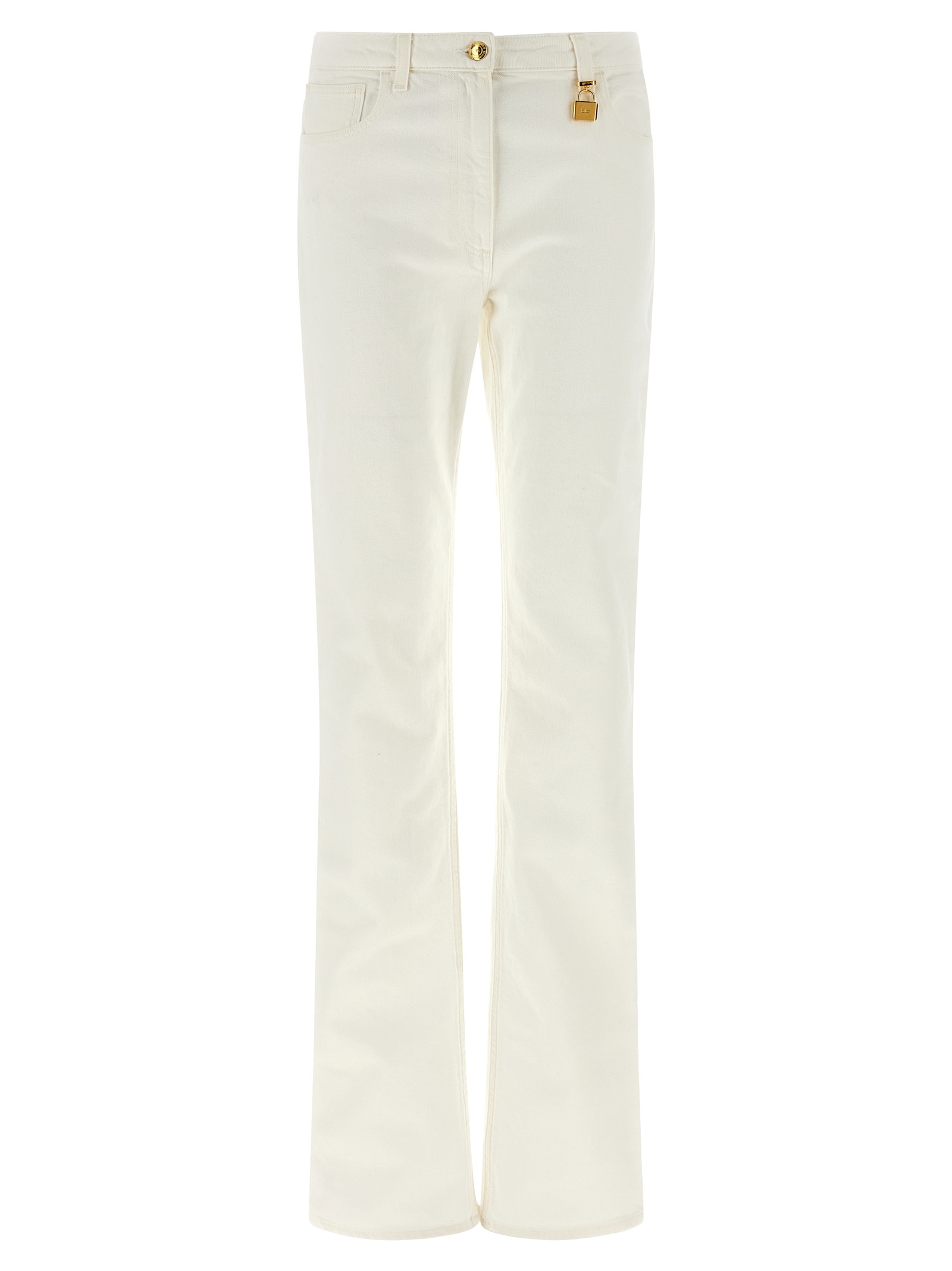 Elisabetta Franchi Jewel Padlock Jeans