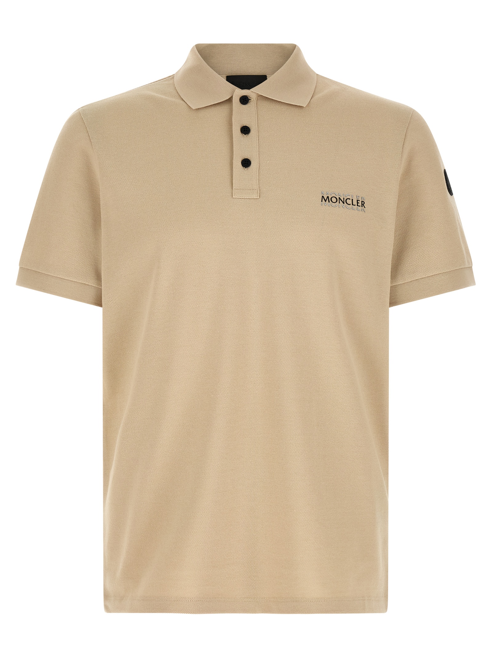 Moncler Piqué Polo Shirt