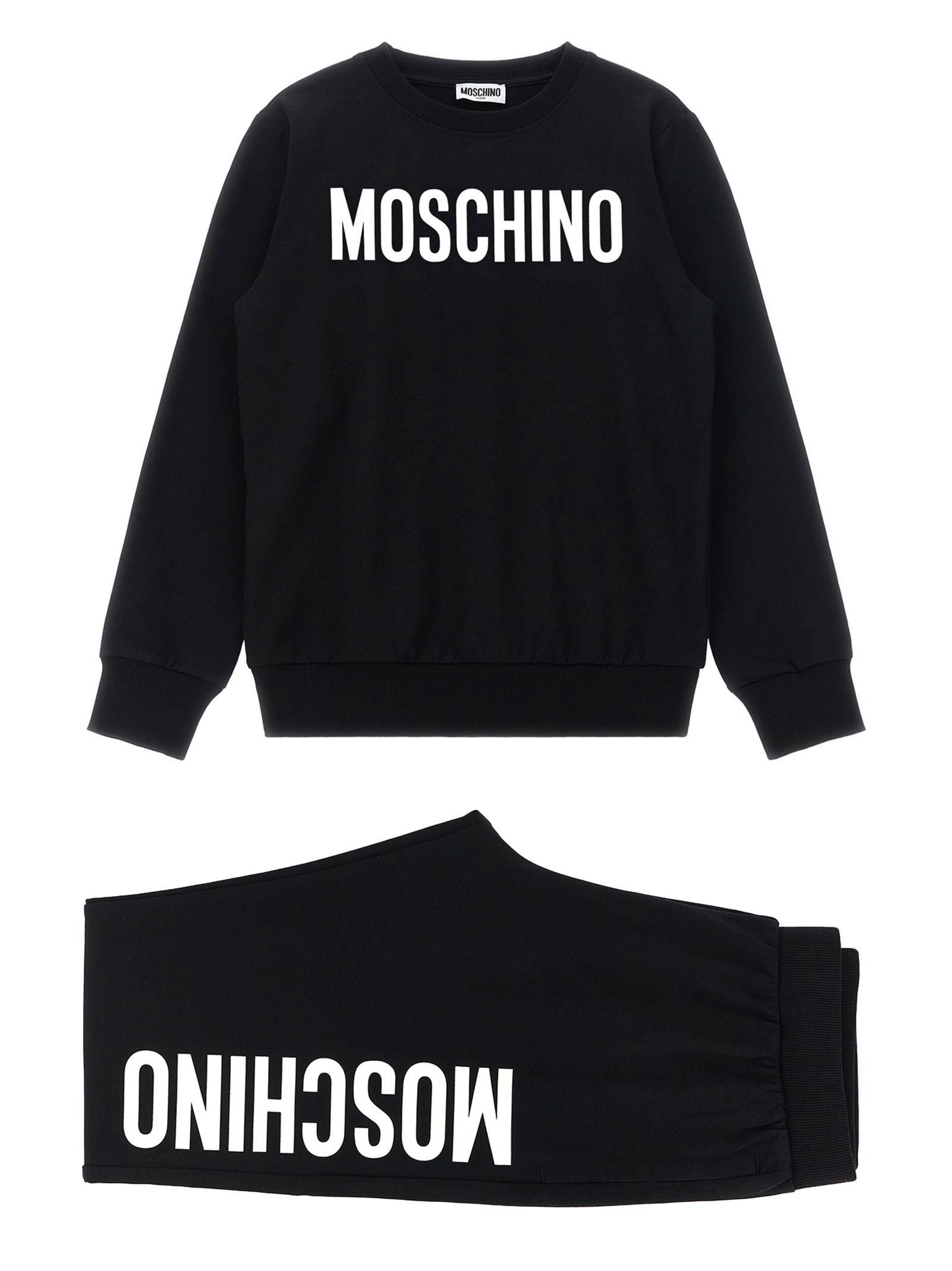 Moschino Kid Teen Sweatshirt + Joggers Set