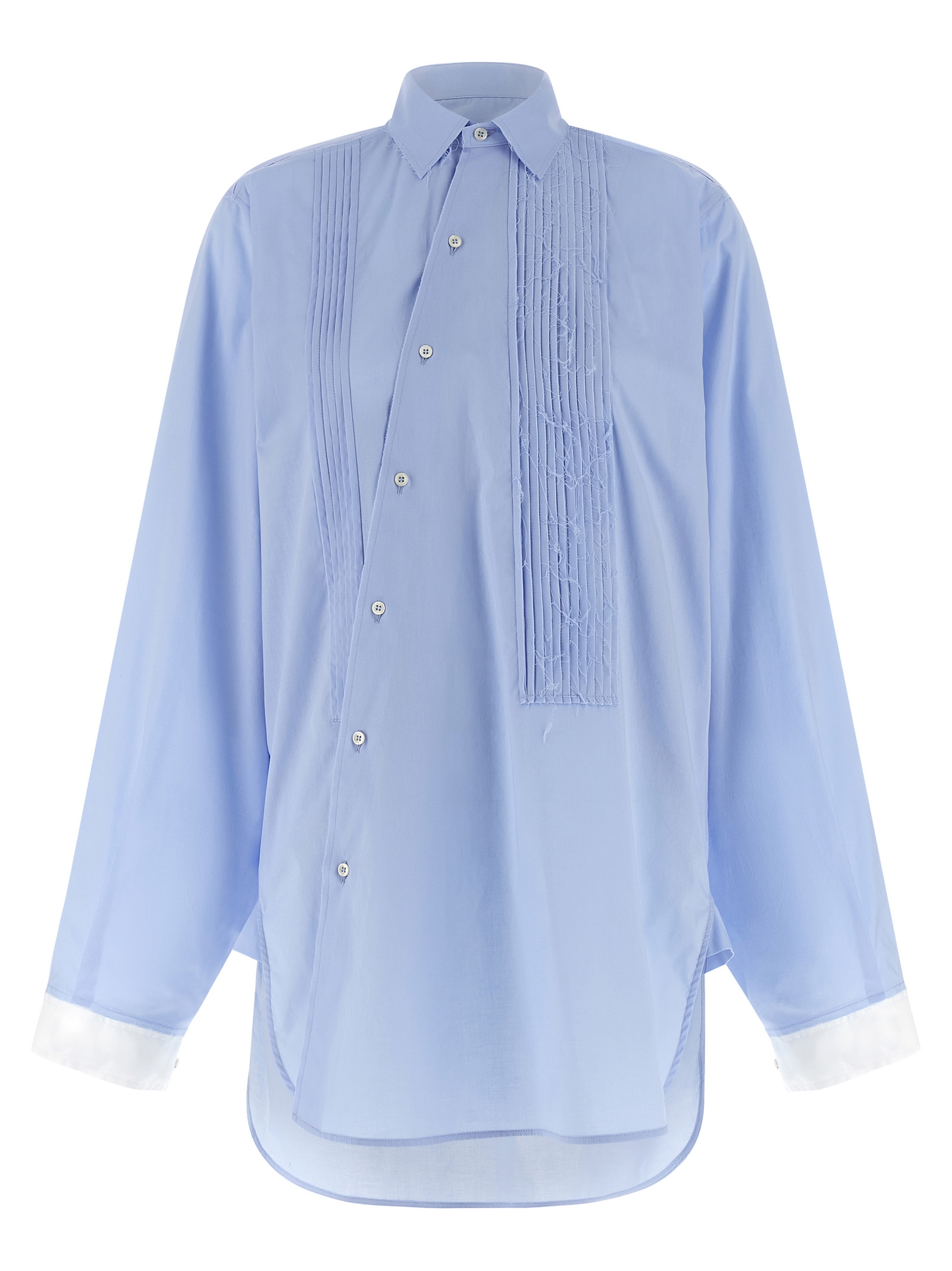 Maison Jejia Crazy Smoking Plissée Shirt