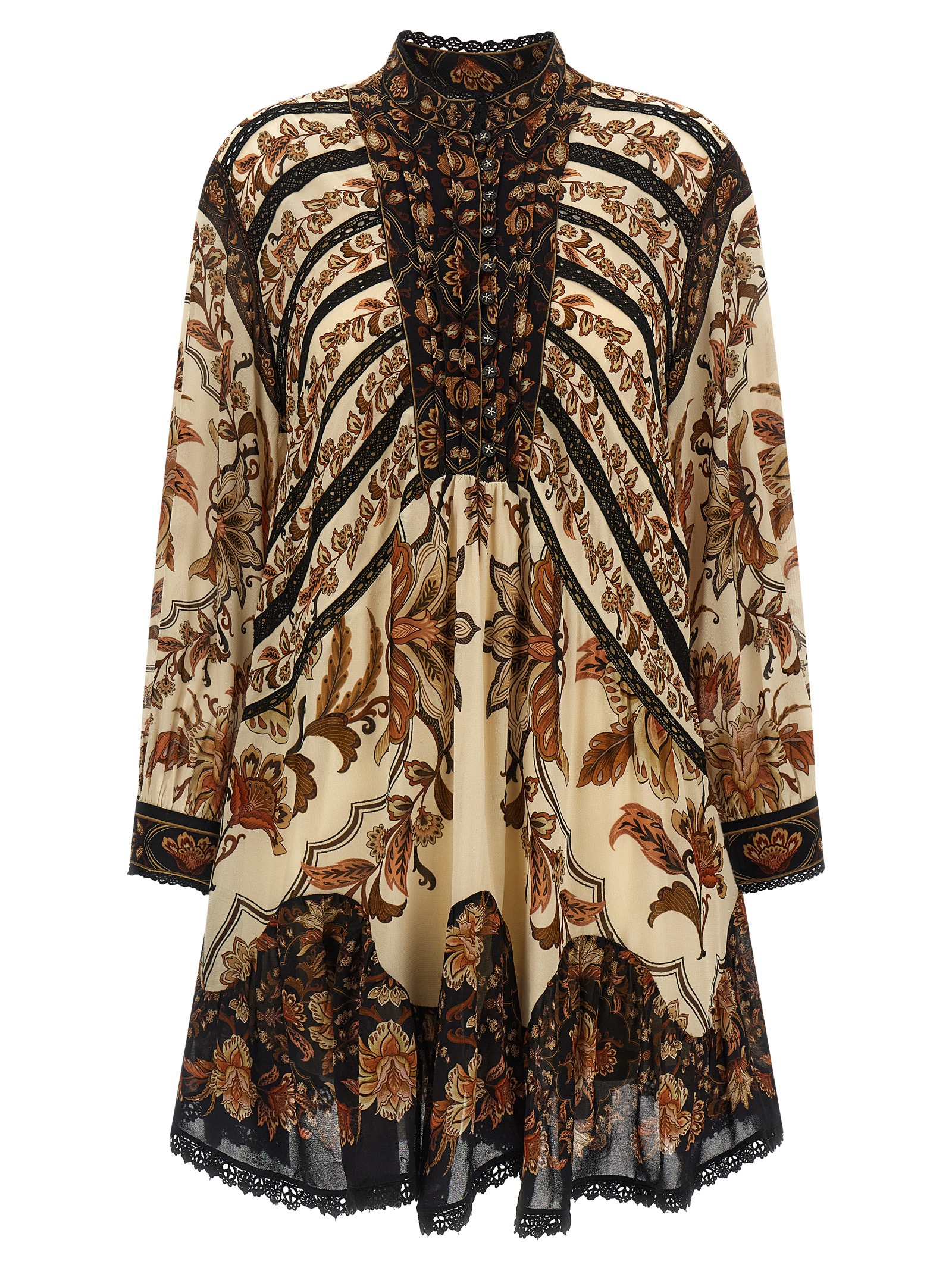 Farm Rio Majestic Garden Sand Dress