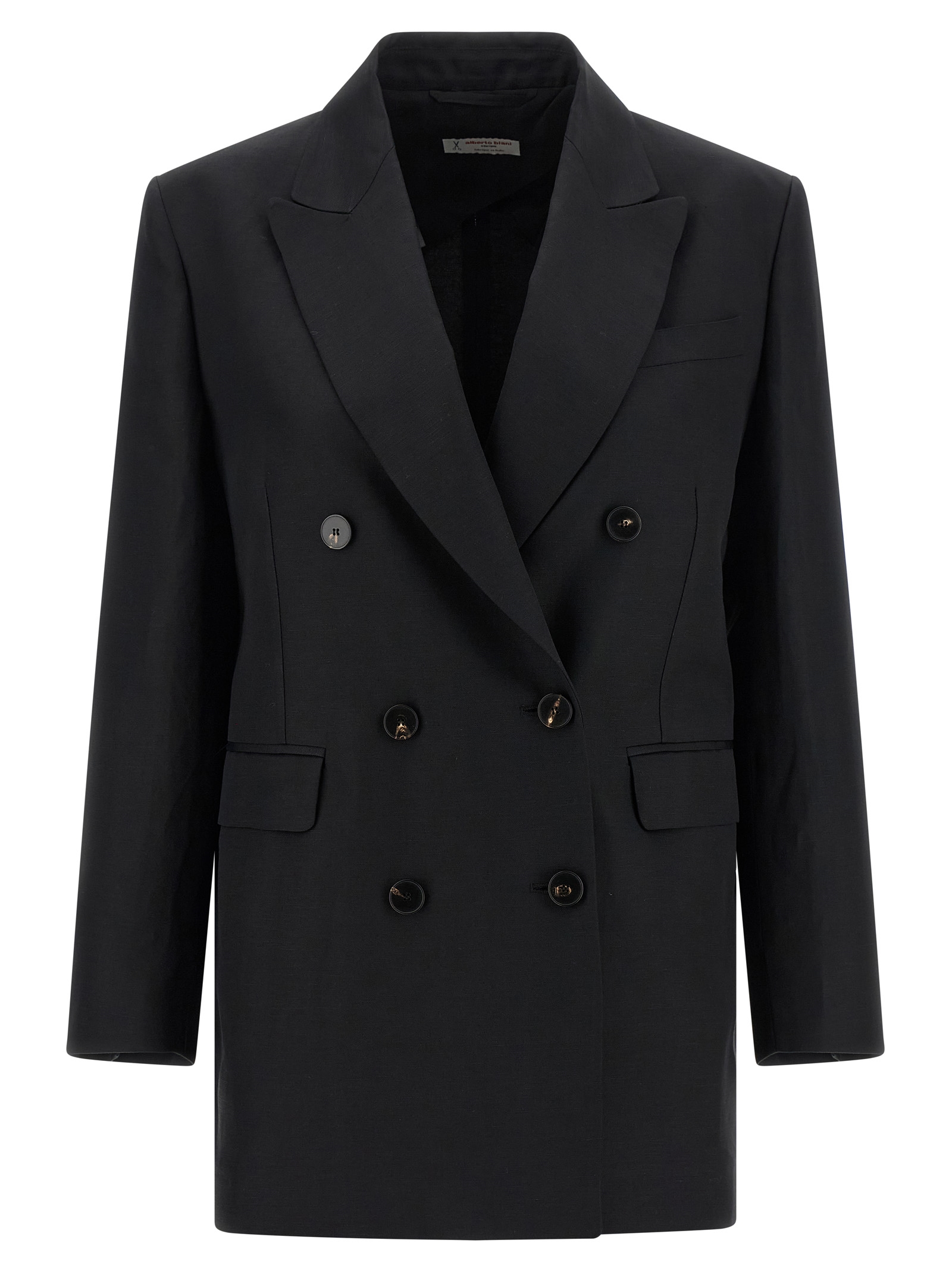 Alberto Biani Linen Viscose Blazer
