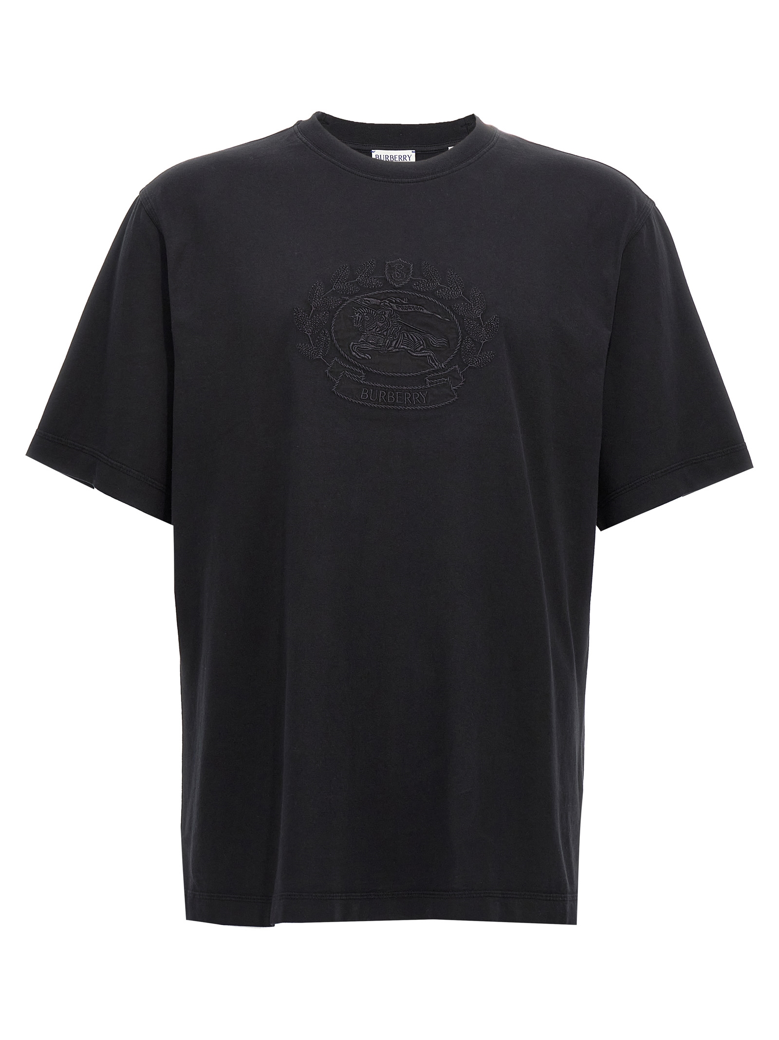Burberry Logo Embroidery T-shirt