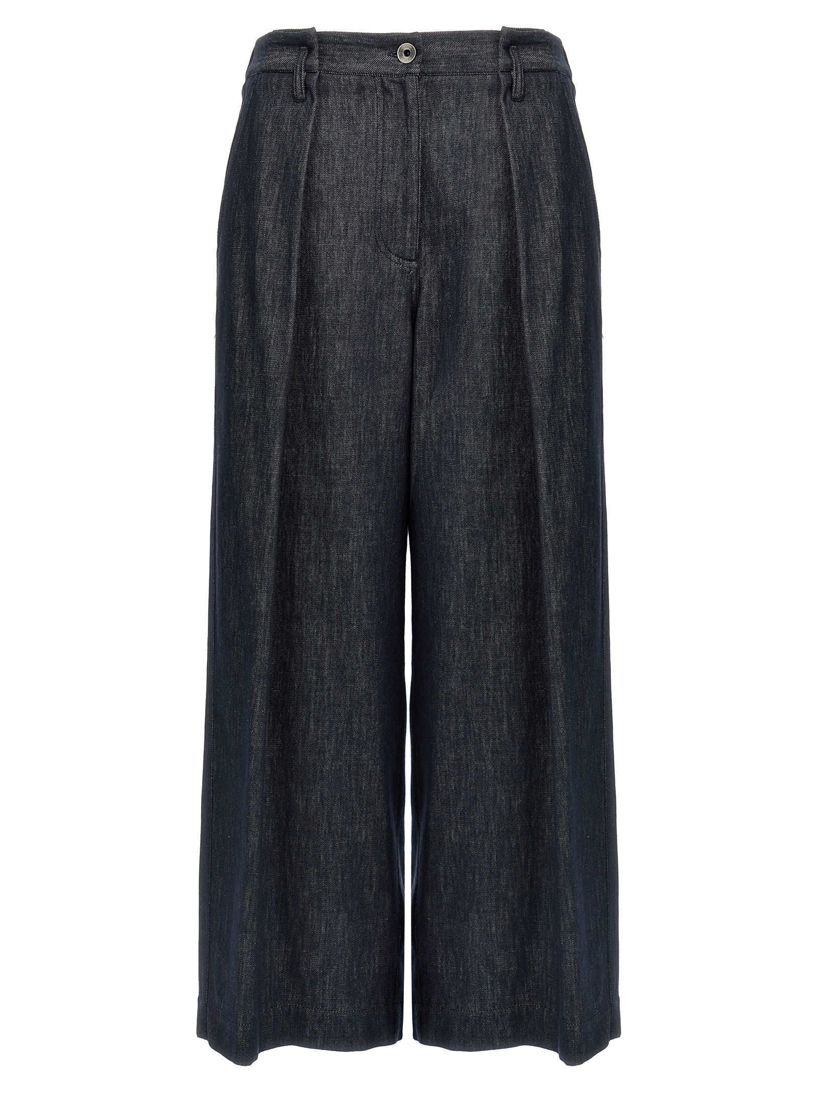 Brunello Cucinelli A-line Pleated Pants