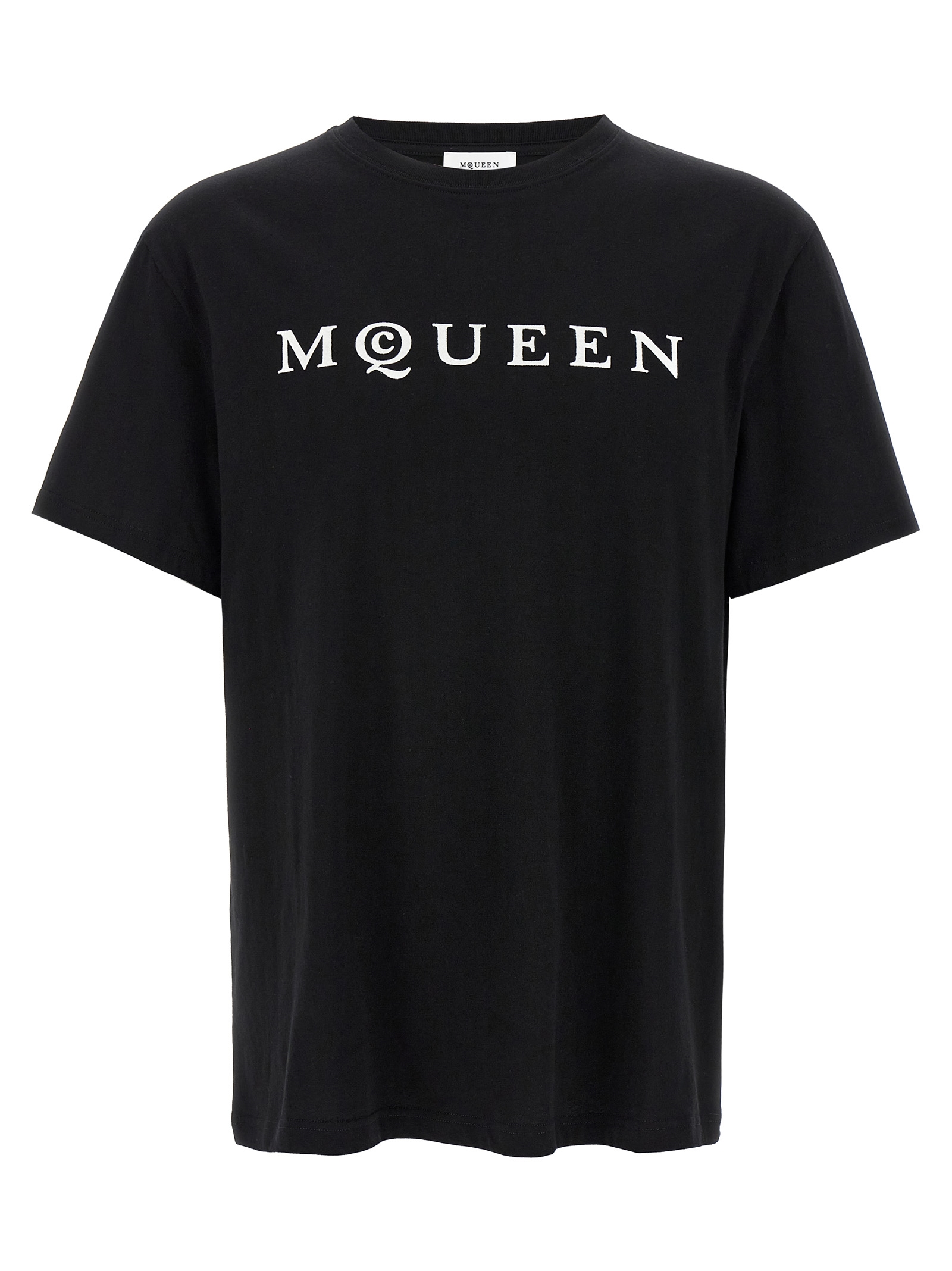 Alexander McQueen Flocked Mcqueen T-shirt